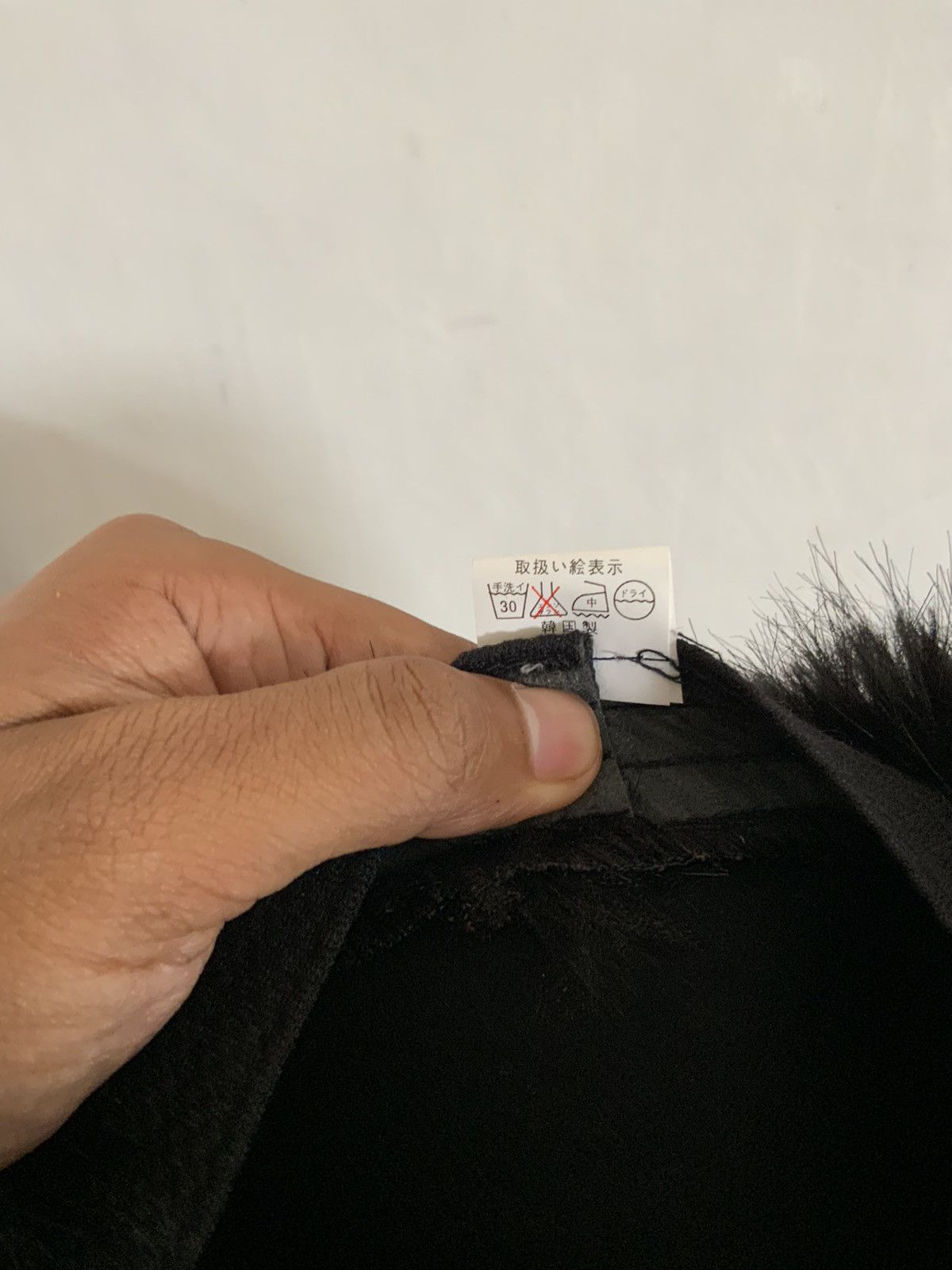 If Six Was Nine Mohair Faux Fur Wool Black Hat Size ONE SIZE - 9 Thumbnail