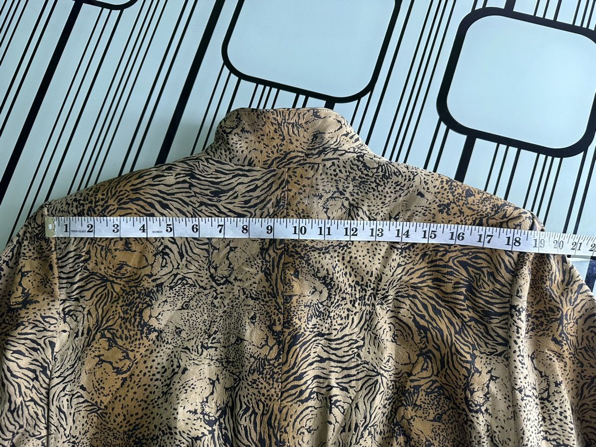Leonard Paris Steals Vintage All Overprint Tiger Leopard Graphic Jacket Size L / US 10 / IT 46 - 11 Thumbnail