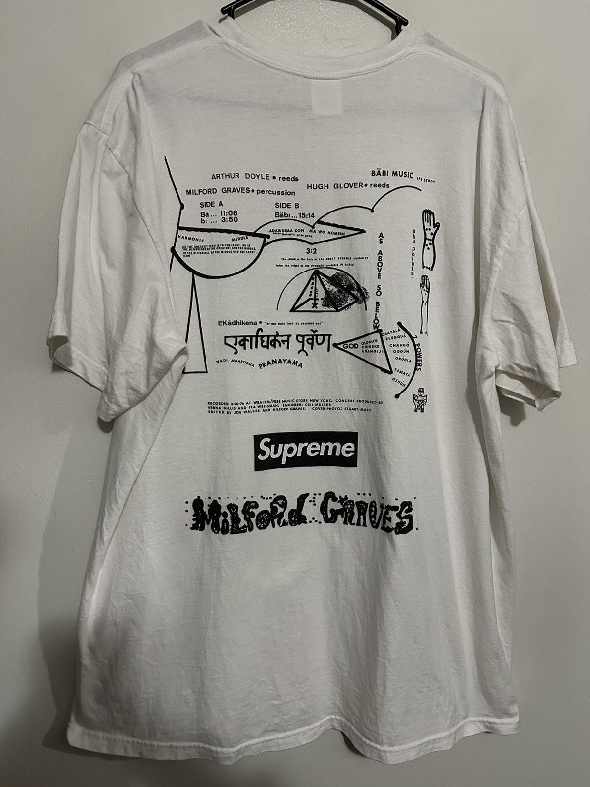 Supreme Supreme Milford Graves Tee Size US XL / EU 56 / 4 - 3 Thumbnail