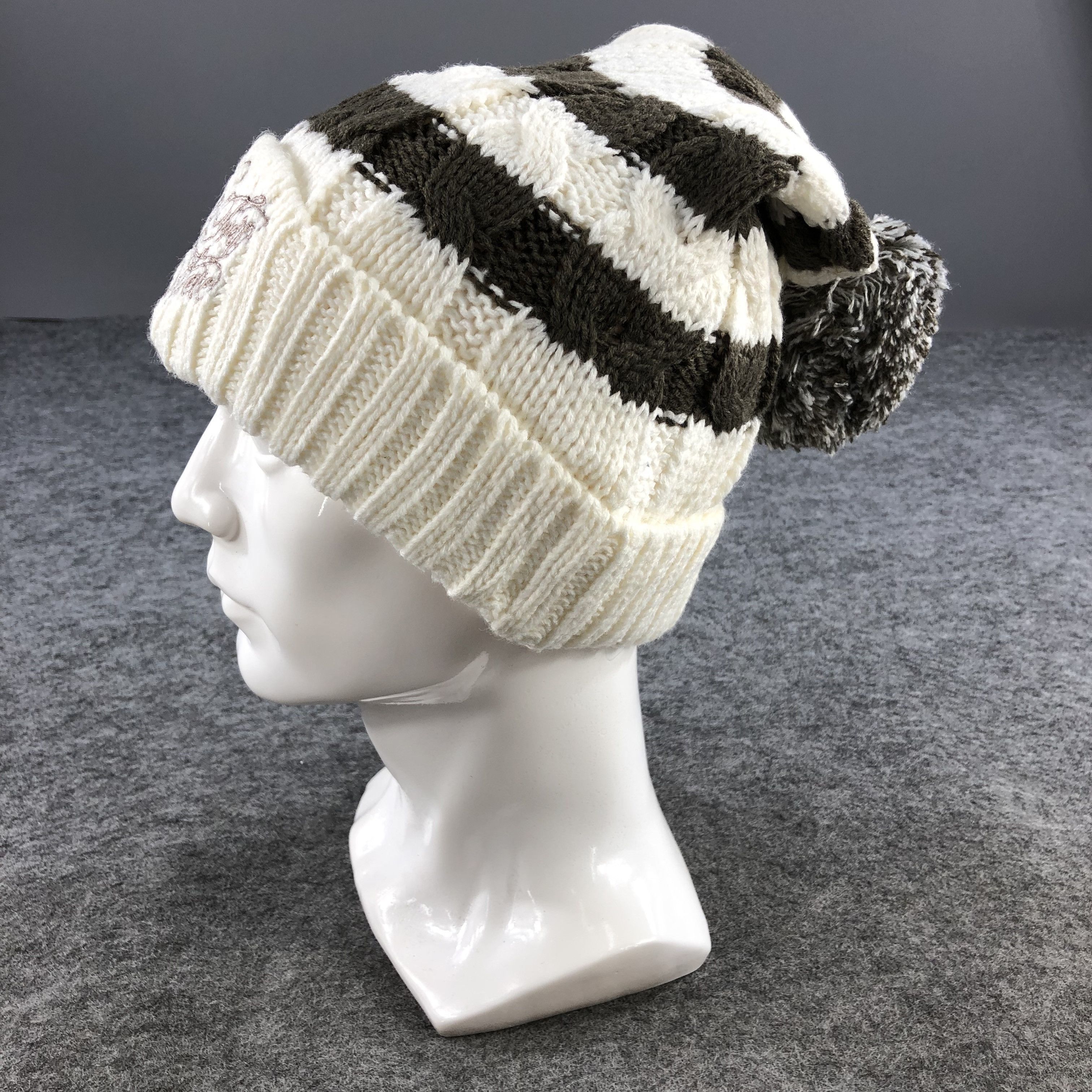 Vintage The Round Trip With Sete Beanie Snowcap Snow Hat B401 Size ONE SIZE - 2 Thumbnail