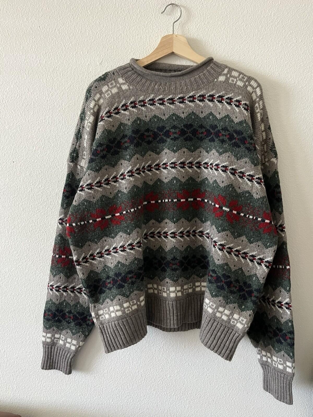 Other Vintage Himalaya Outfitters Fair Isle Sweater 3XLT Size US XXL / EU 58 / 5 - 1 Thumbnail