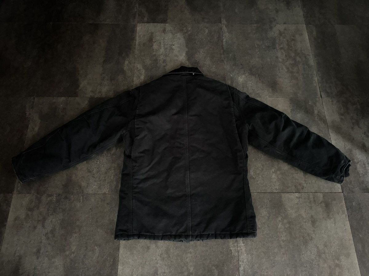 Carhartt 38 Med Carhartt Black Chore Jacket Arctic Detroit C03 BLK Size US M / EU 48-50 / 2 - 15 Thumbnail