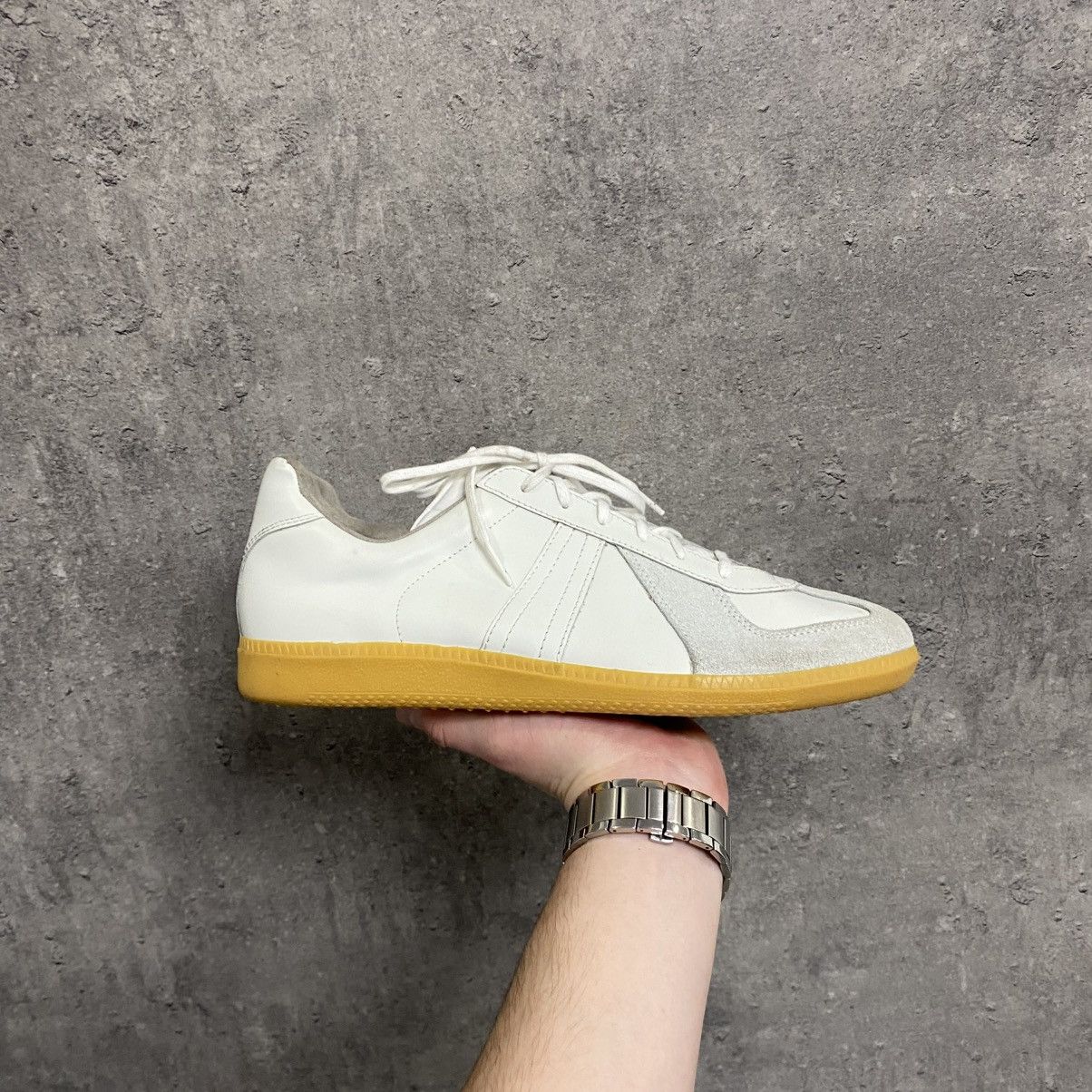 Other GAT BW-Sport 280 Army Trainer Leather Sneakers Margiela Type Size US 11 / EU 44 - 3 Thumbnail