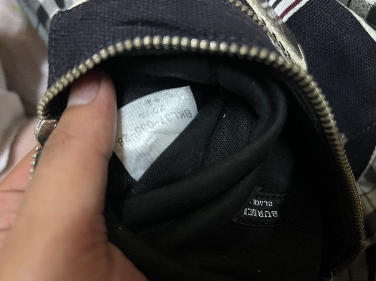 Burberry × Burberry Prorsum × Vintage Rare Burberry Black Label Waist Bag Size ONE SIZE - 7 Thumbnail