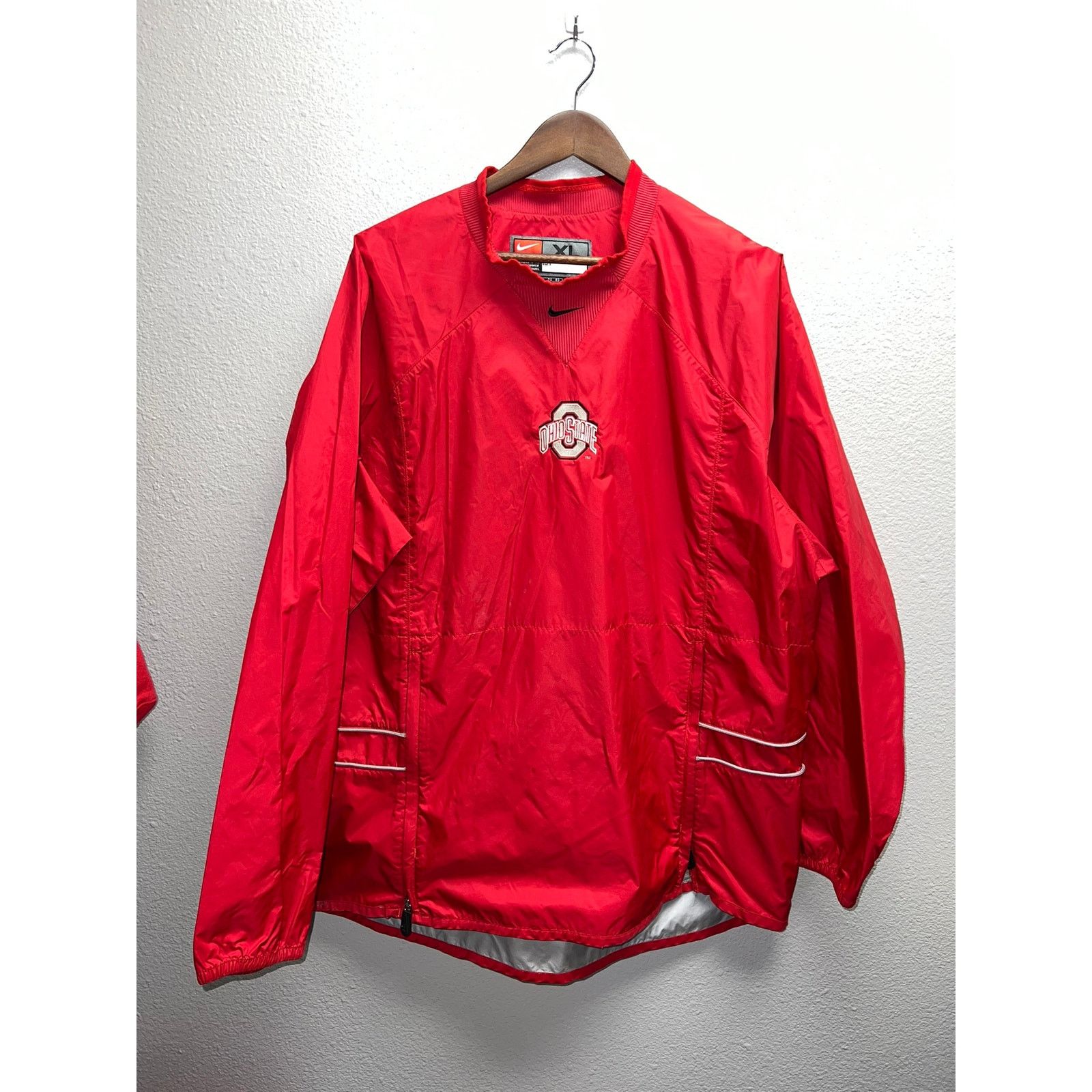 Nike Nike Ohio State Light Jacket College Red Windbreaker XL Size US XL / EU 56 / 4 - 1 Thumbnail