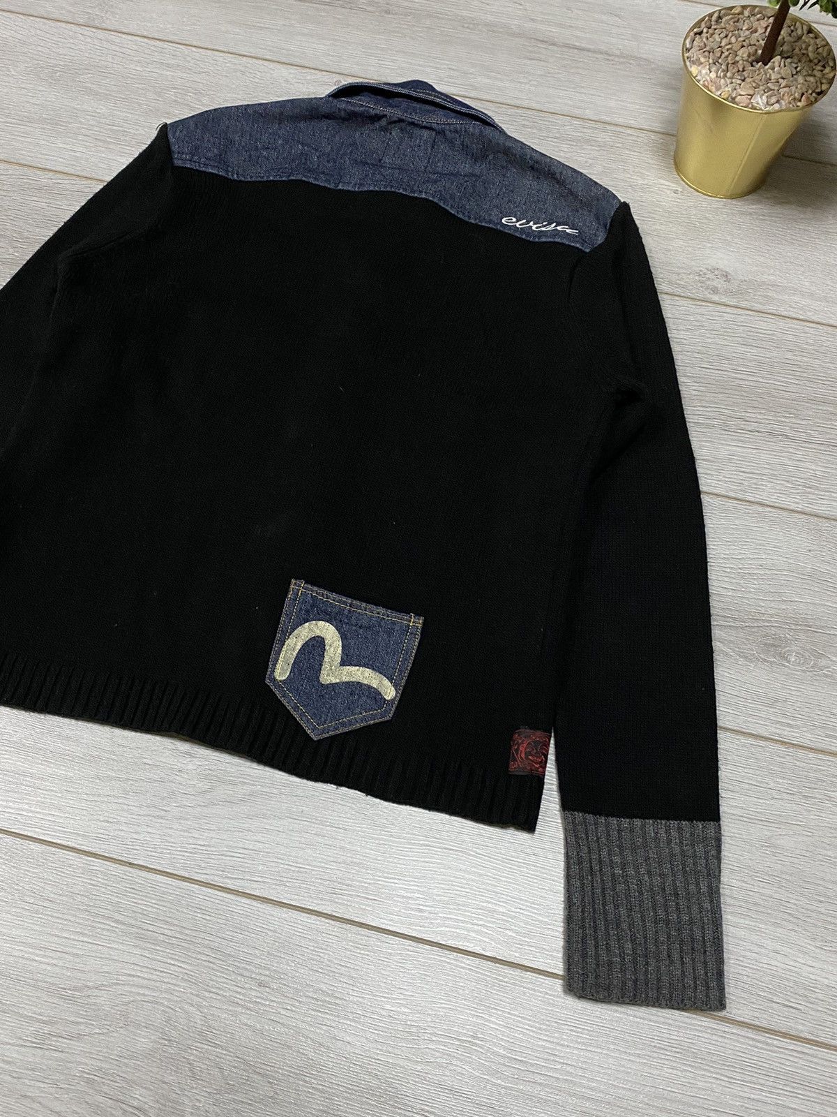 Evisu Evisu wool denim RARE seagull shirt buttons pocket Size US M / EU 48-50 / 2 - 2 Thumbnail