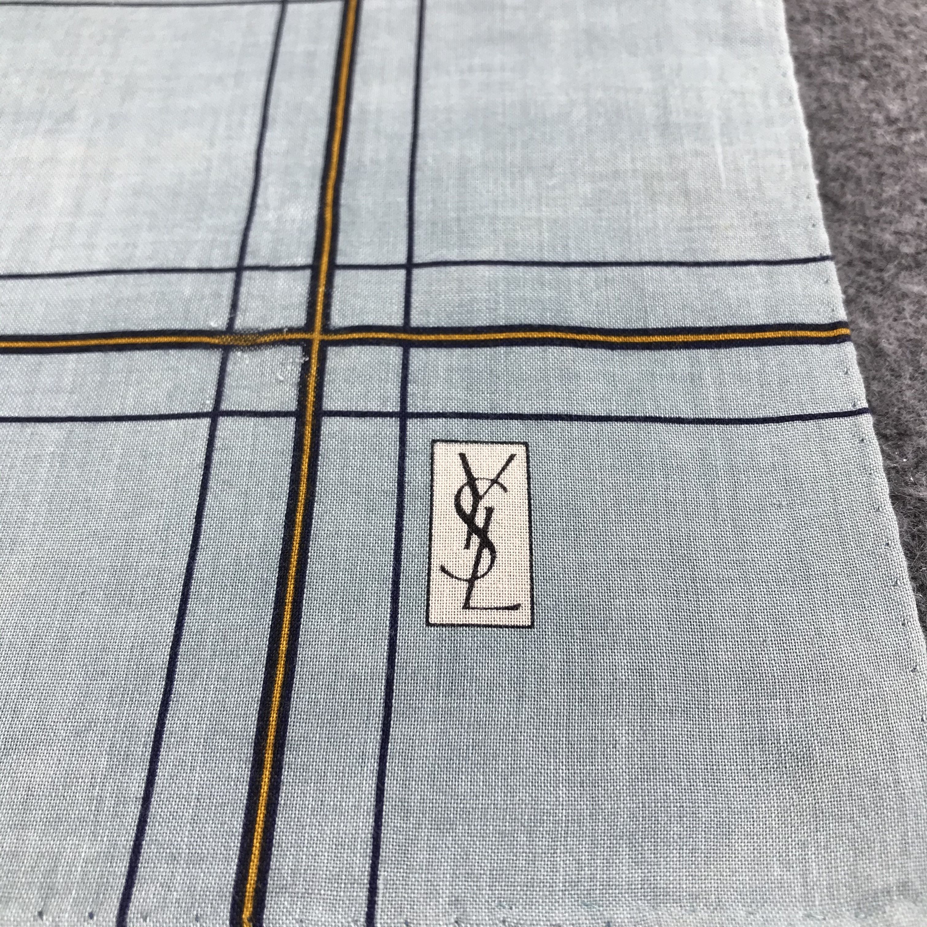 Yves Saint Laurent Vintage YSL Handkerchief Neckerchief Bandana H194 Size ONE SIZE - 5 Thumbnail