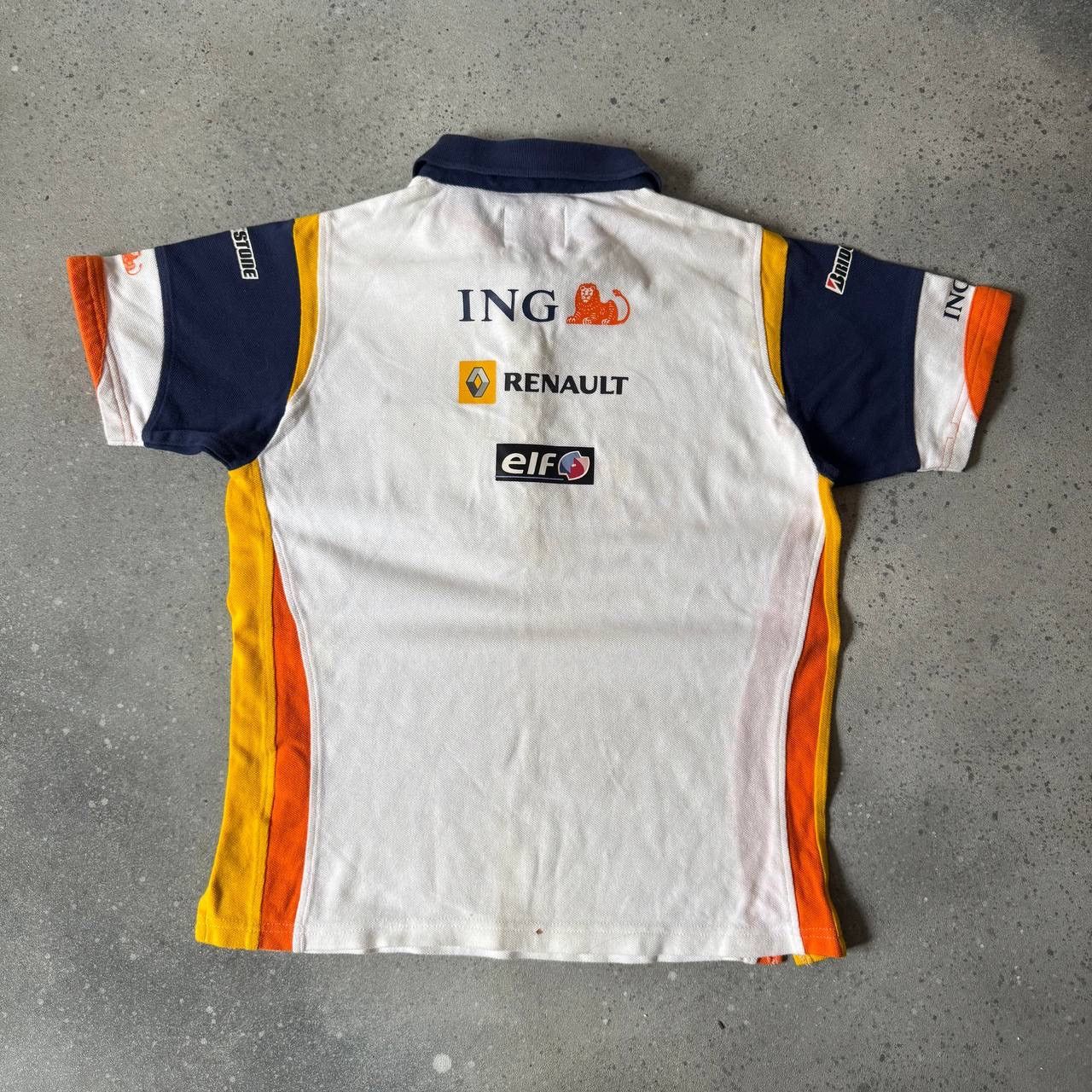 Formula 1 × Vintage Formula 1 Vintage 2000’s Team Spirit Multi Logo Polo T-Shirt Size US M / EU 48-50 / 2 - 2 Thumbnail