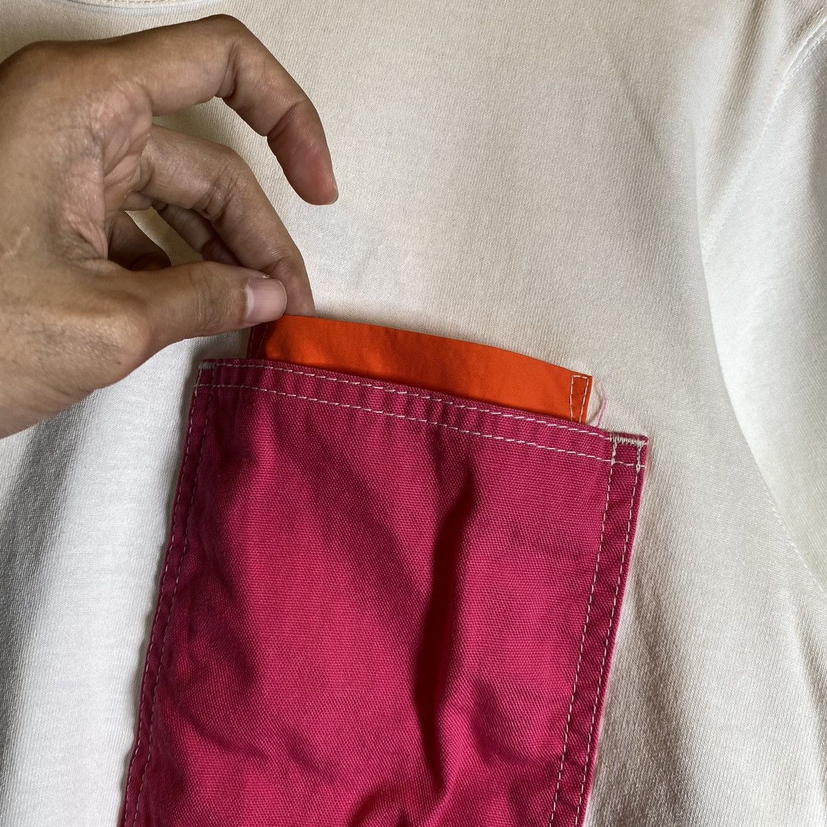 Comme des Garcons Homme Comme des Garcons Homme AD2015 Double Pocket Tee Size US S / EU 44-46 / 1 - 8 Thumbnail