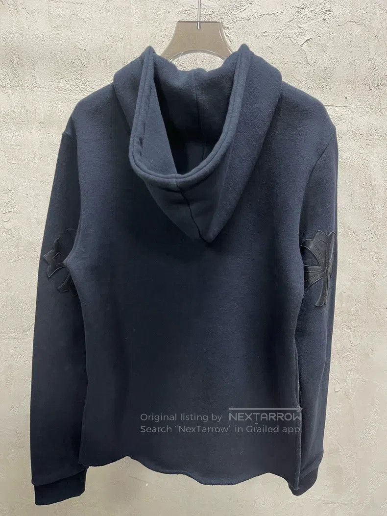 Chrome Hearts CHROME HEARTS Size XS Black leather three cross cross silve Size US XS / EU 42 / 0 - 5 Thumbnail