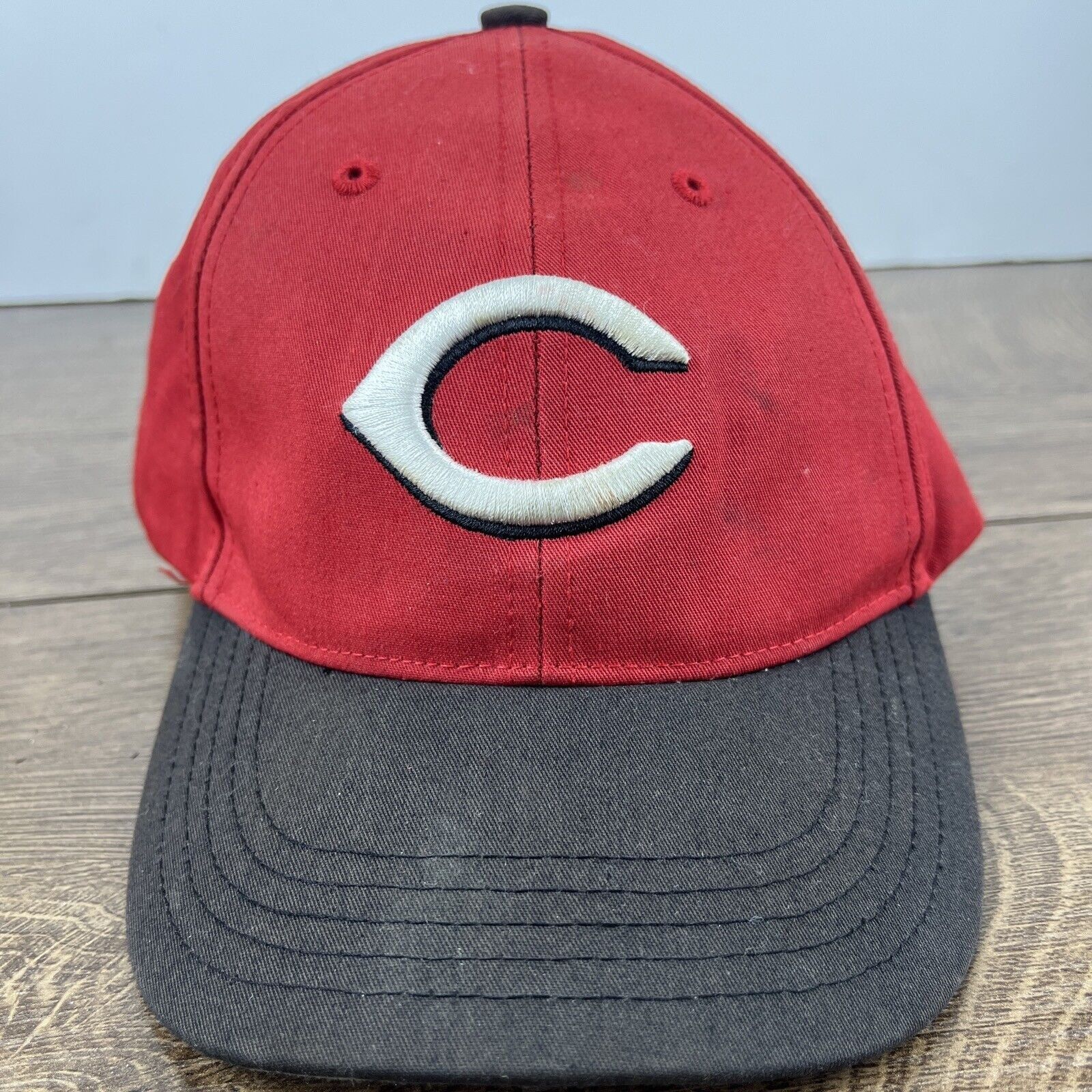 Other Cincinnati Reds Hat Twins Enterprise Red Hat Adjustable Yout Size ONE SIZE - 2 Thumbnail