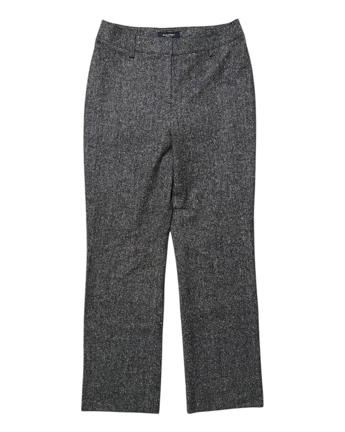Burberry 2000s Christopher Bailey Era Flared Tailored Trousers Size 26" / US 2 / IT 38 - 1 Thumbnail