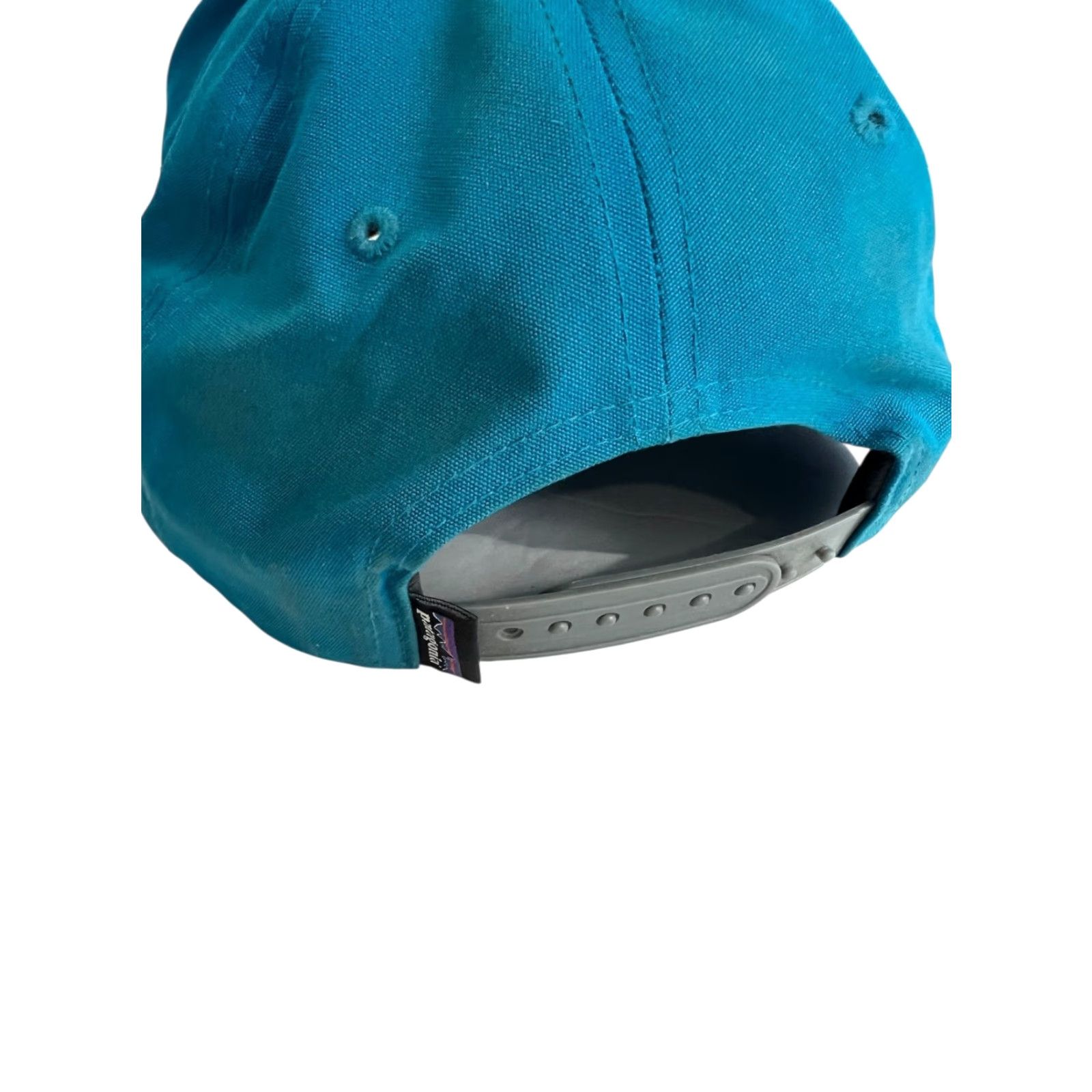 Patagonia Patagonia Hat Cap Snapback Teal Orange Gray Adjustable Live Simply Men One Size Blue Weathered Sides Noted Size ONE SIZE - 5 Thumbnail