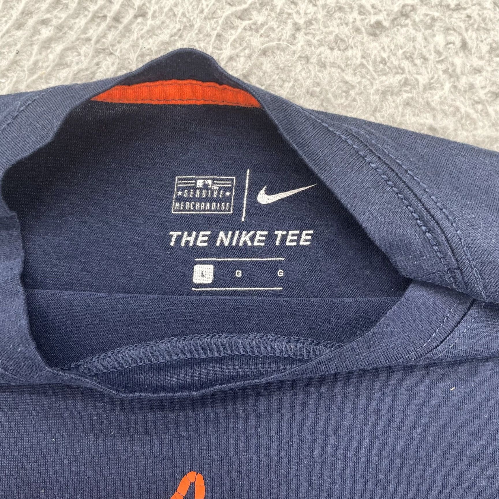 Nike Nike T-Shirt Mens Large Tigers Baseball Sportswear Performance Train MLB Size US L / EU 52-54 / 3 - 4 Thumbnail