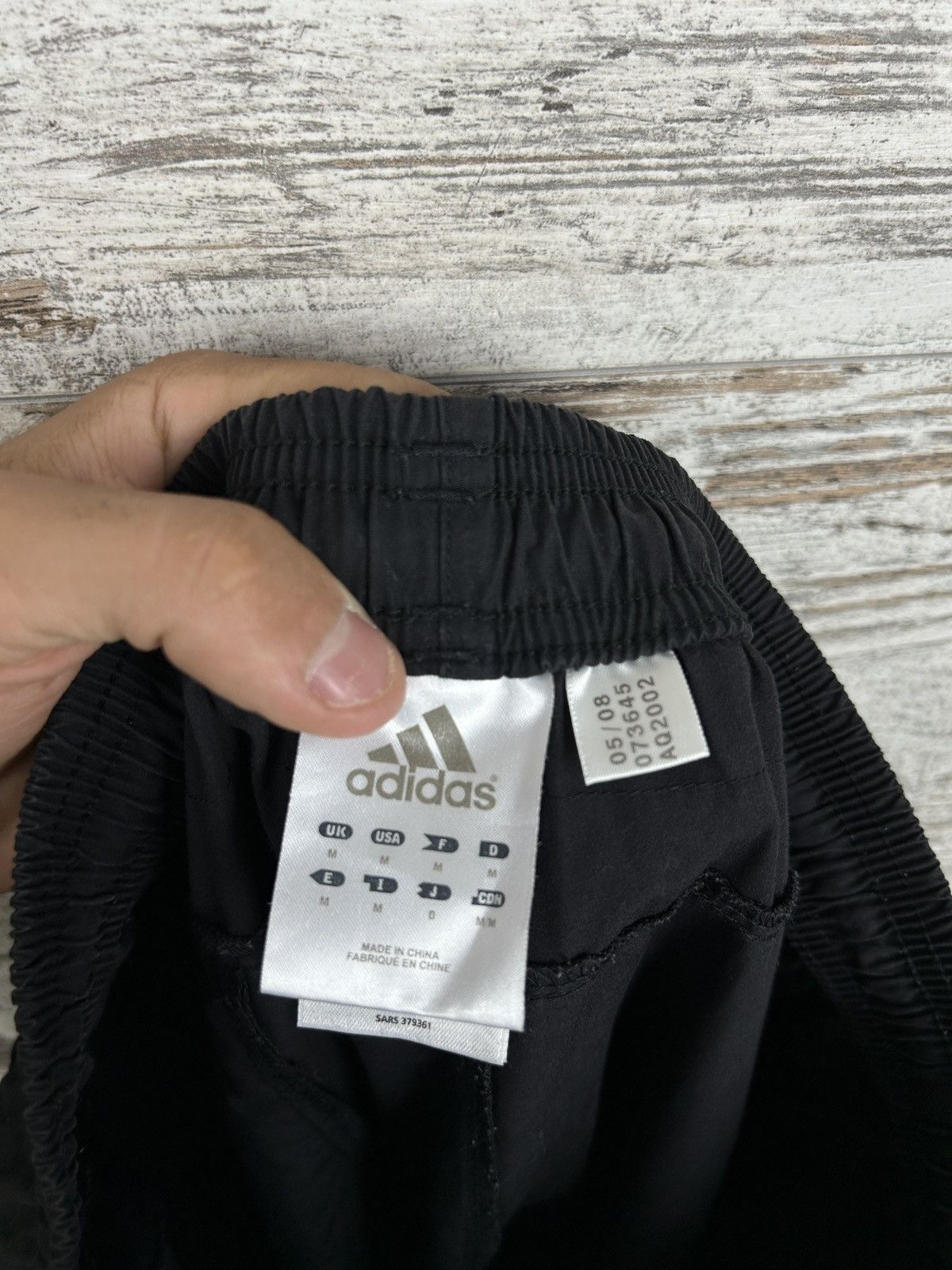 Adidas × Vintage Mens Vintage Adidas joggers drill pants y2k rare streetwear Size US 32 / EU 48 - 11 Thumbnail