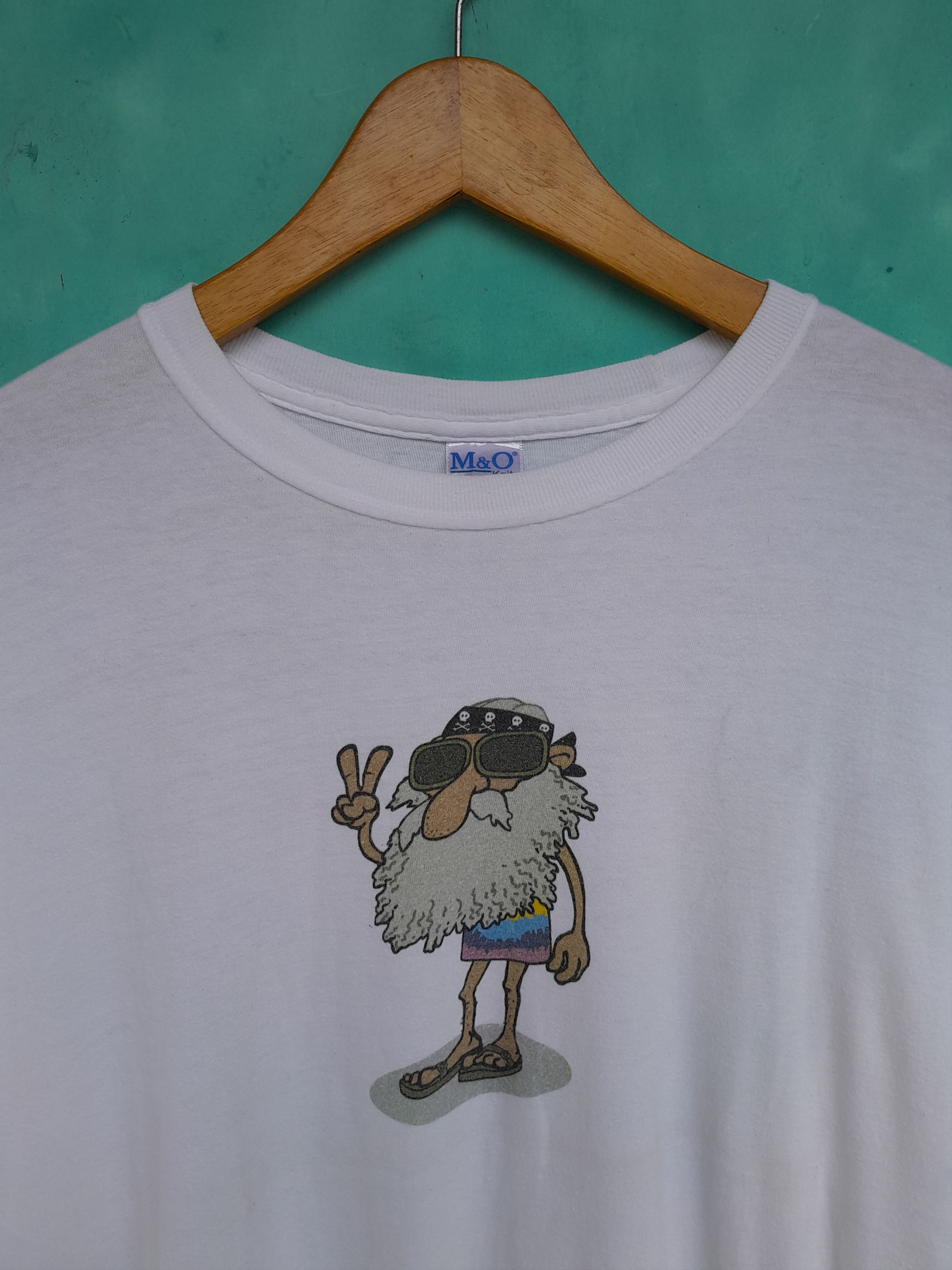Vintage Vintage Art Graphic t-shirt punk rock rap tee style Size US XL / EU 56 / 4 - 4 Thumbnail