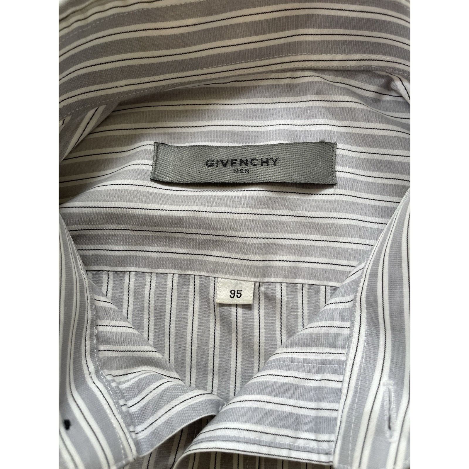 Givenchy Vintage Givenchy Striped Shirt Size US M / EU 48-50 / 2 - 5 Thumbnail