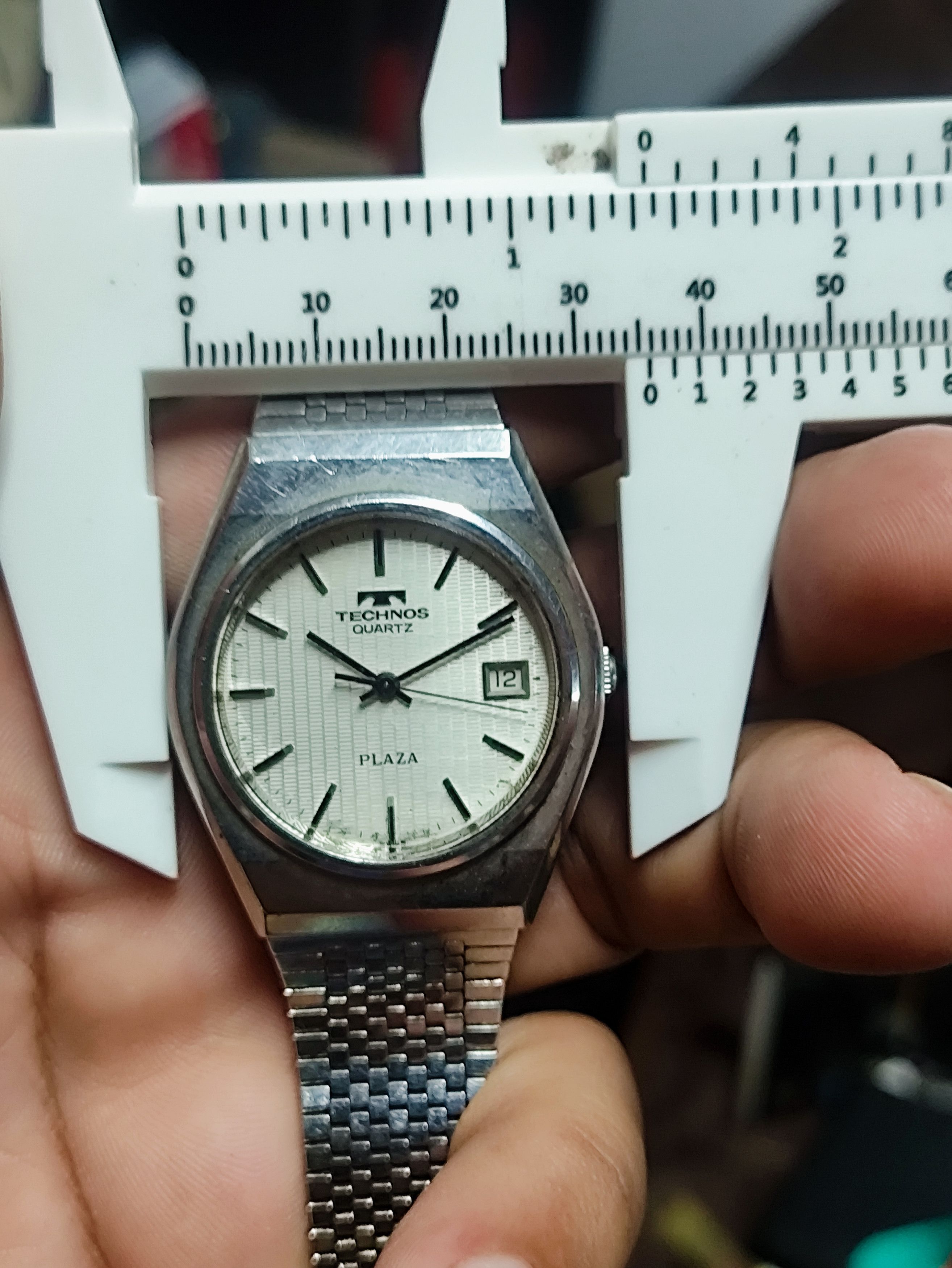 Japanese Brand Vintage Technos plaza Watch Quartz engine Size ONE SIZE - 7 Thumbnail
