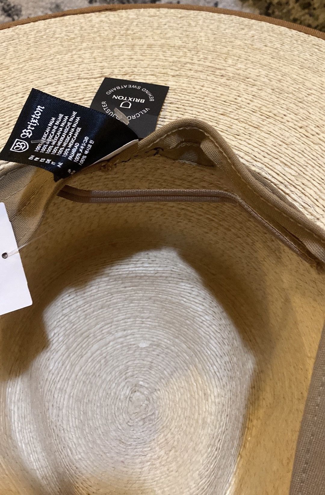Brixton Jo Straw Rancher Hat size M