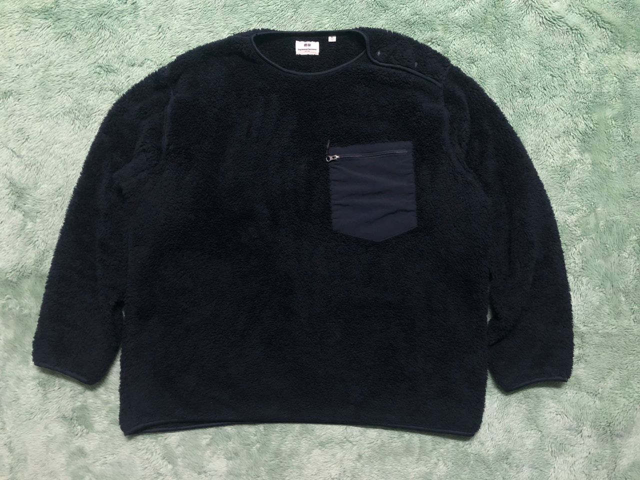 Engineered Garments × Japanese Brand × Uniqlo ENGINEERED GARMENTS UNIQLO FLEECE JACKET Size US XL / EU 56 / 4 - 1 Thumbnail