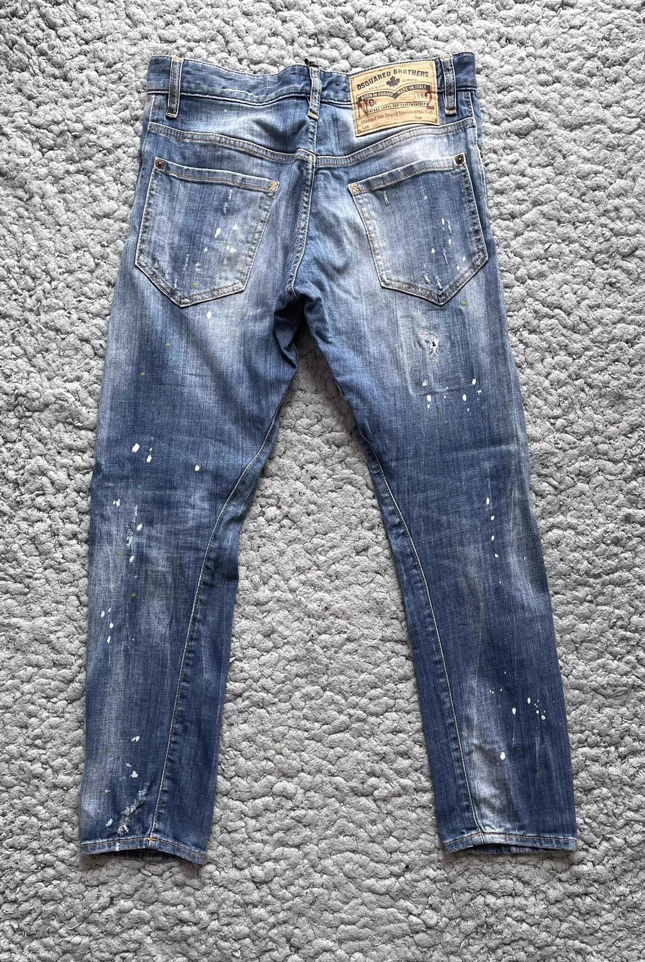 Dsquared2 DSquared2 D2 Men's Jeans Size US 34 / EU 50 - 3 Thumbnail