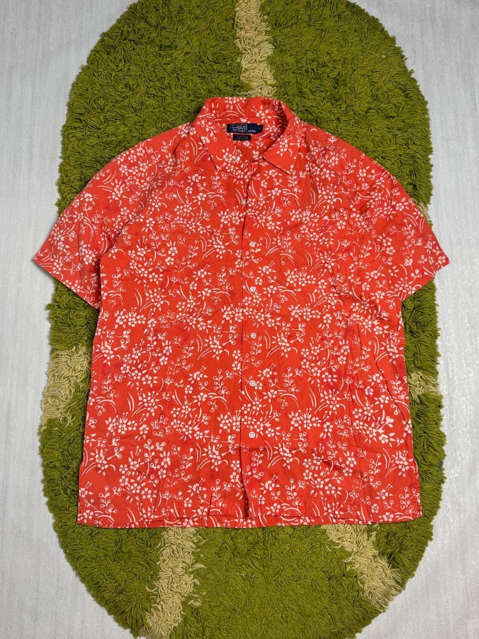 Polo Ralph Lauren Vintage Ralph Lauren Clayton Floral Short Sleeve Size US M / EU 48-50 / 2 - 1 Thumbnail