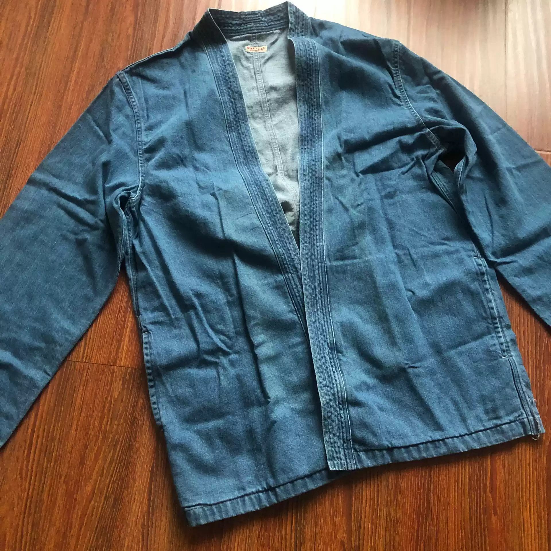 Kapital Kapital light blue dyed robe jacket-2506 Size US XL / EU 56 / 4 - 2 Thumbnail