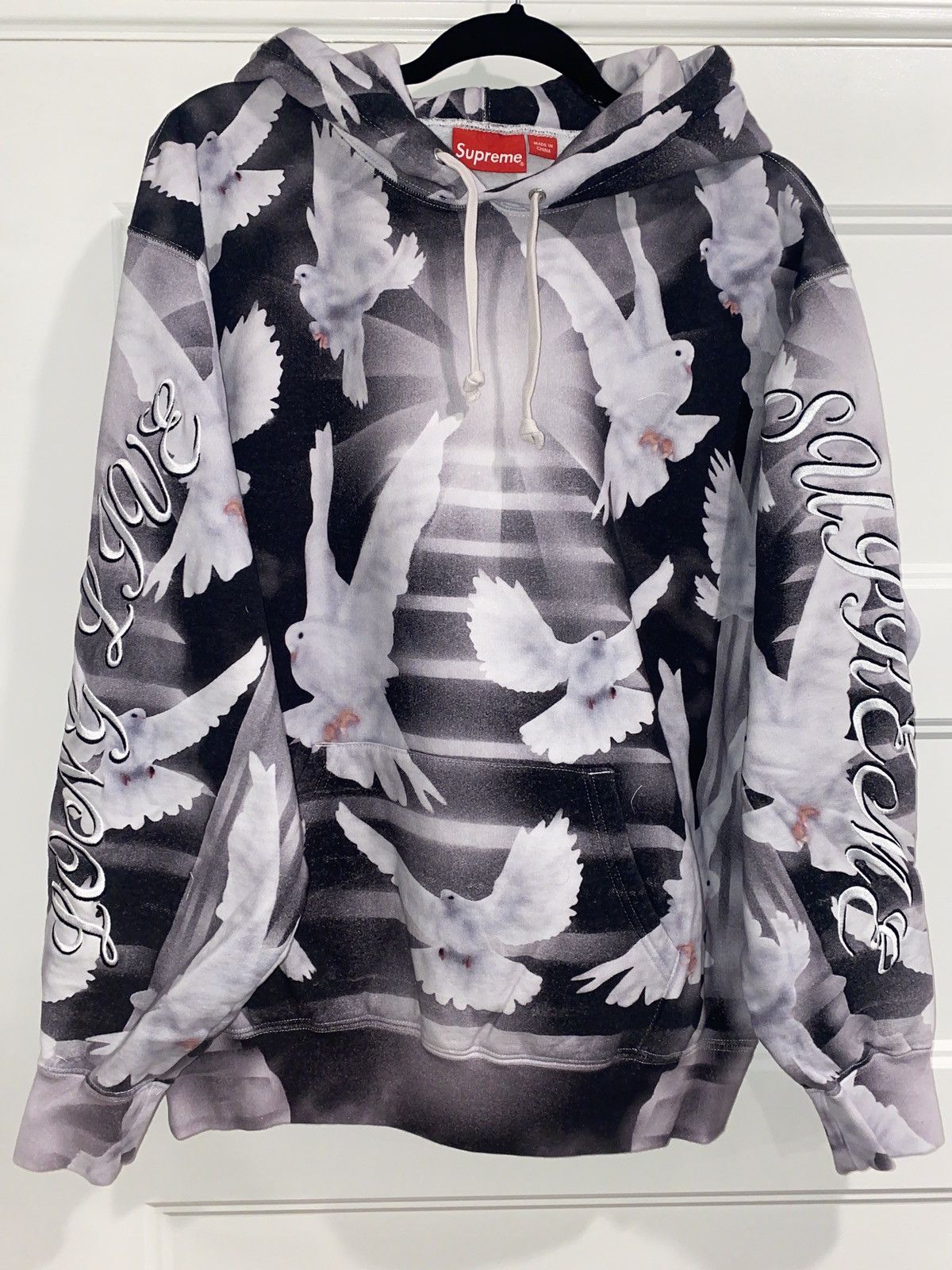 Supreme Supreme SS22 Doves hooded sweatshirt Size US M / EU 48-50 / 2 - 2 Thumbnail