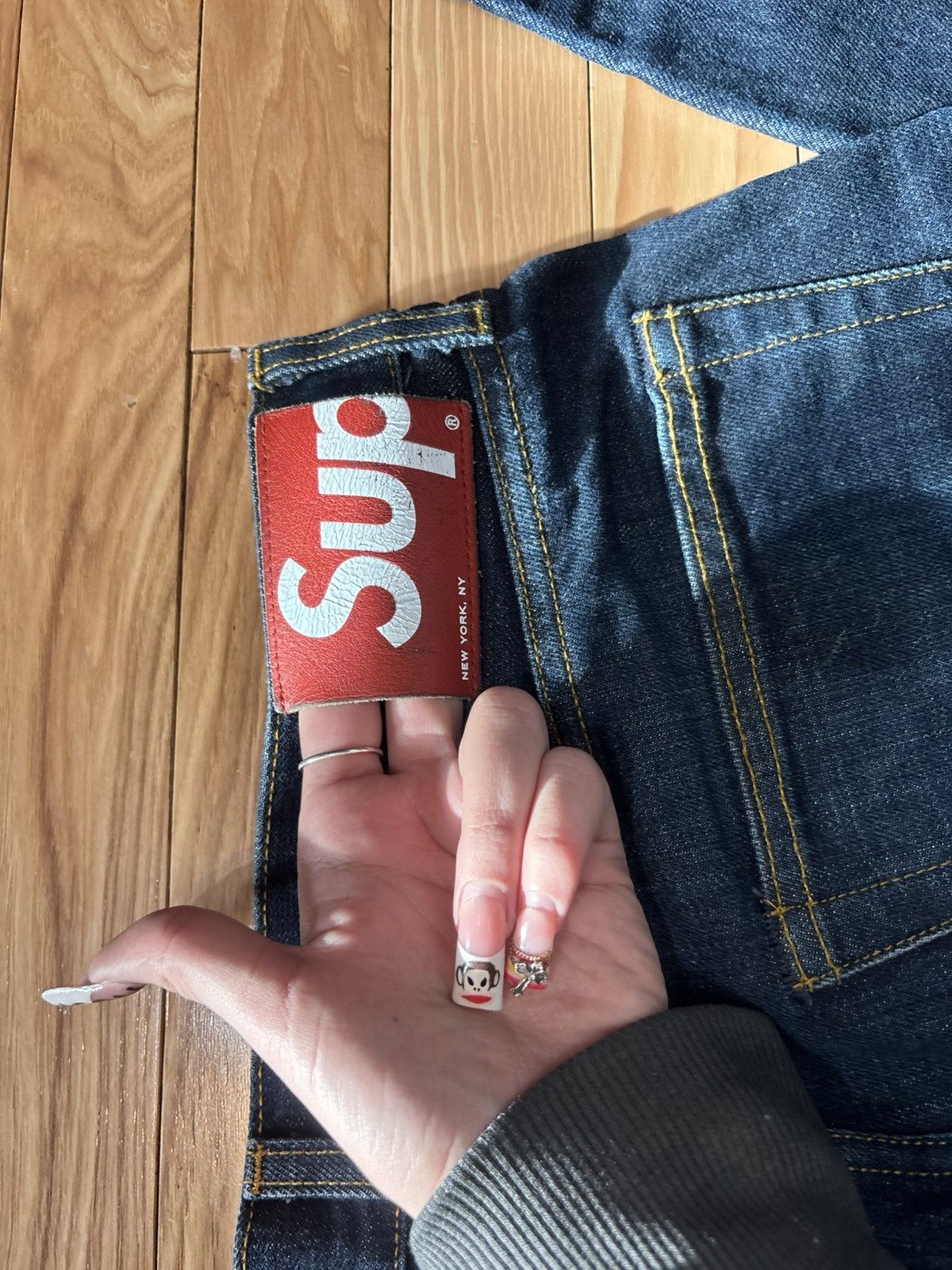 Supreme SUPREME CLASSIC 4-BUTTON DENIM Size US 34 / EU 50 - 4 Thumbnail