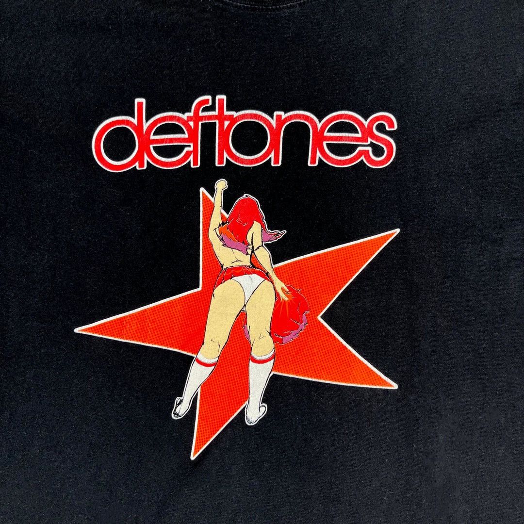 Band Tees Deftones 2001 Vintage Back to School Album Promo T-Shirt Size US XL / EU 56 / 4 - 2 Thumbnail