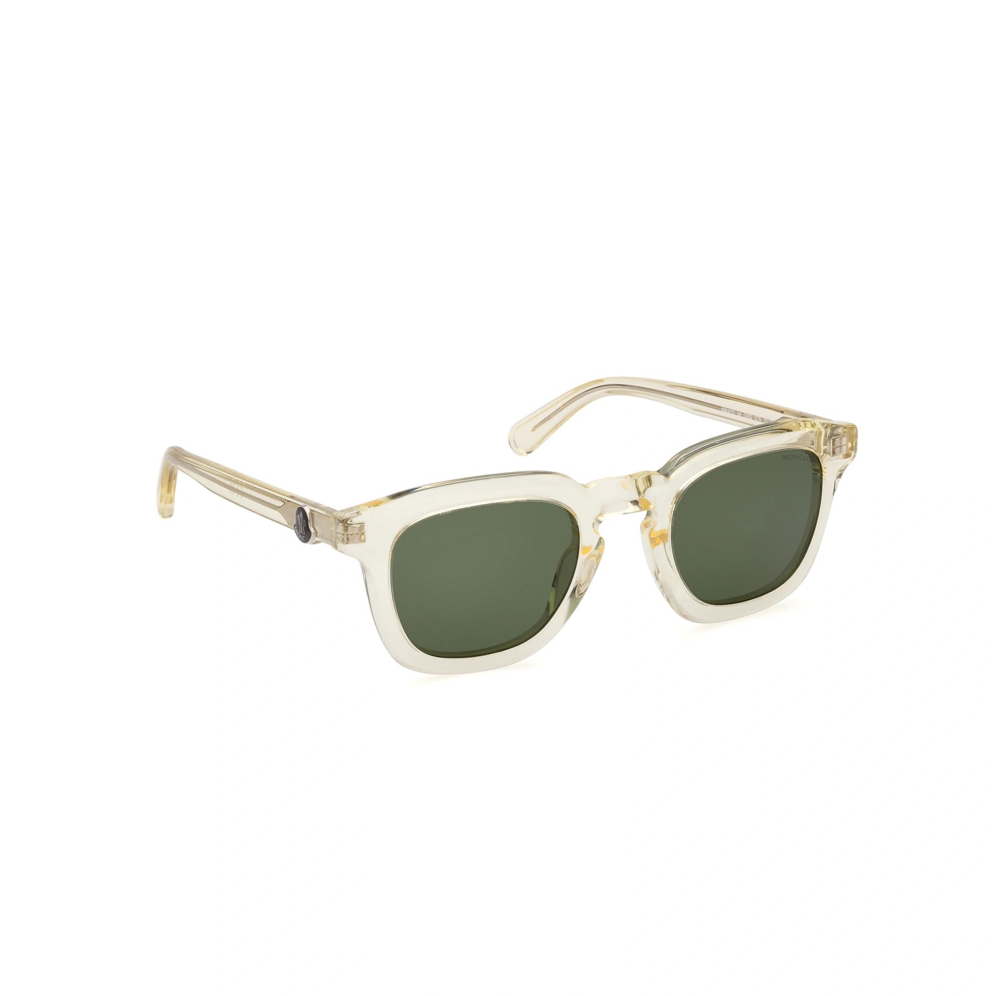 Moncler o1y0225 Size : OS / 50 mm Sunglasses in White/Olive Green Size ONE SIZE - 8 Thumbnail