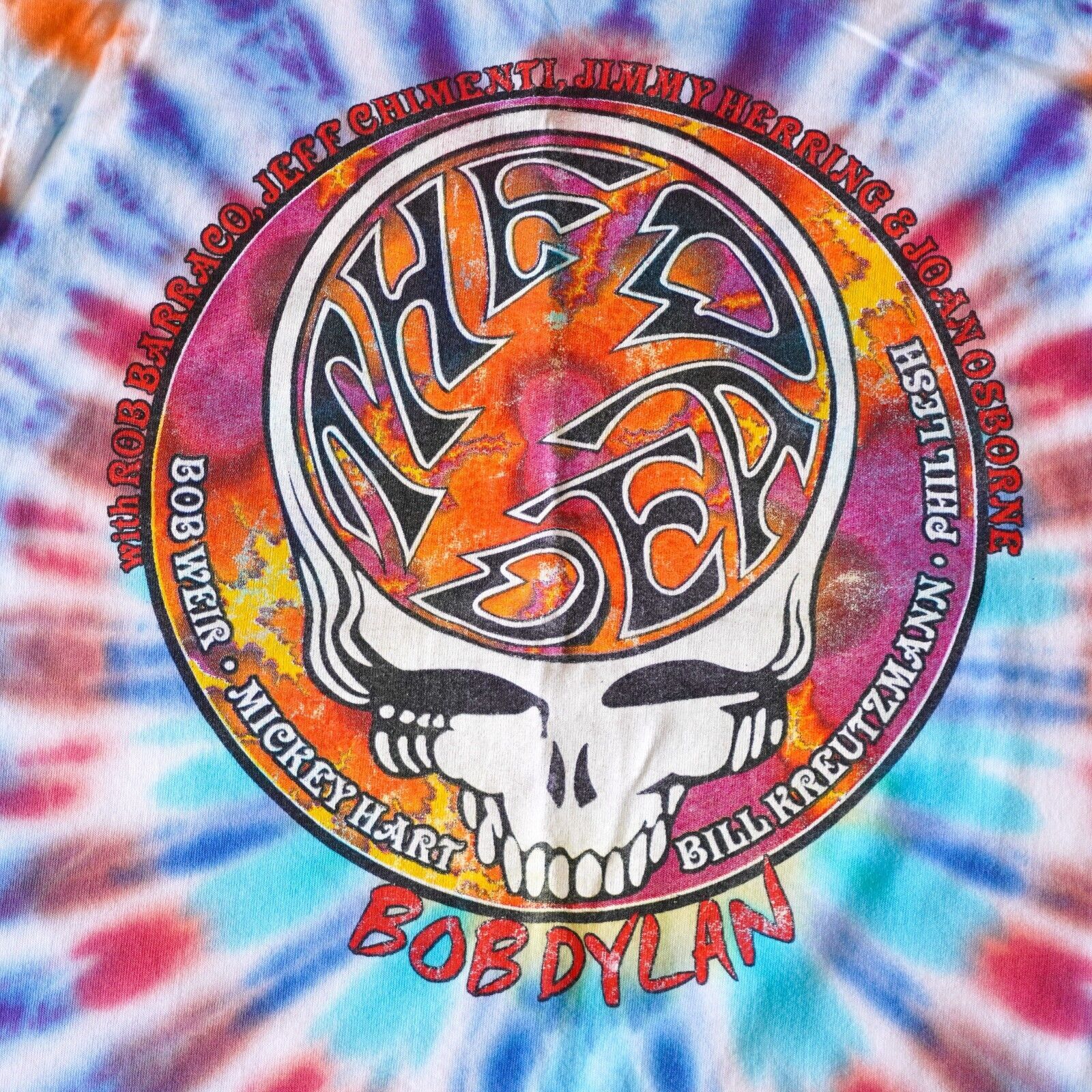 Grateful Dead The Grateful Dead Skull Summer Tour Tie Dye T-Shirt Medium Size US M / EU 48-50 / 2 - 3 Thumbnail