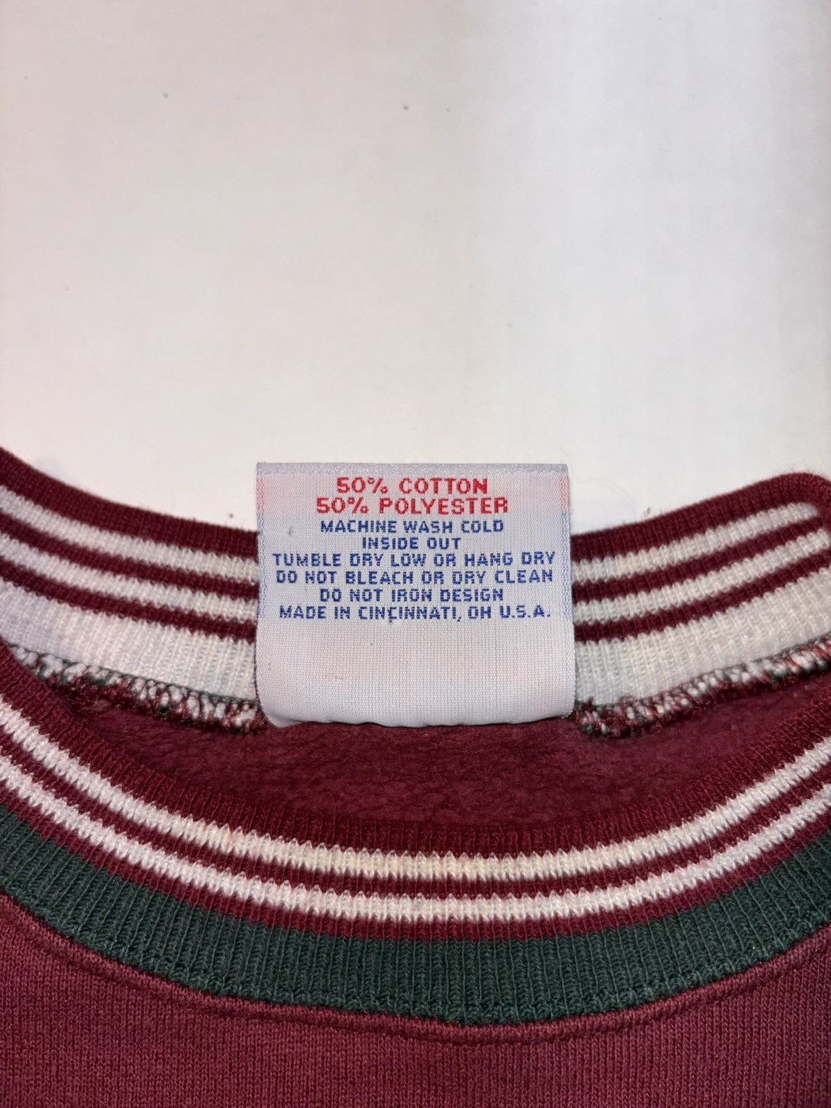 Vintage Vtg Crable Sportswear Golf Classic 90’s USA Striped Crewneck Size US L / EU 52-54 / 3 - 4 Thumbnail