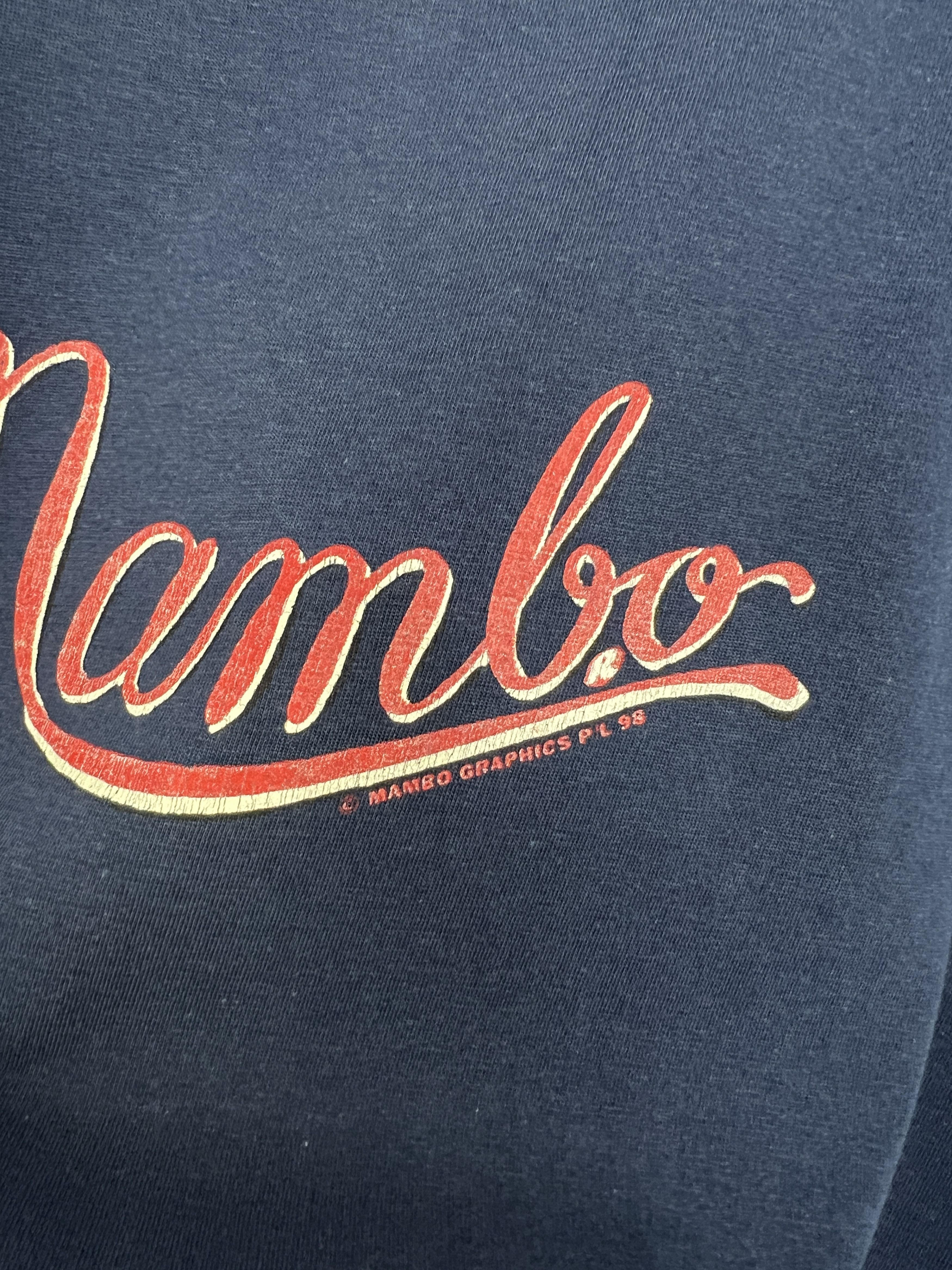 Vintage Vintage 90's Mambo Storm In A Tea Cup Tee Over Print Shirt Size US L / EU 52-54 / 3 - 9 Thumbnail