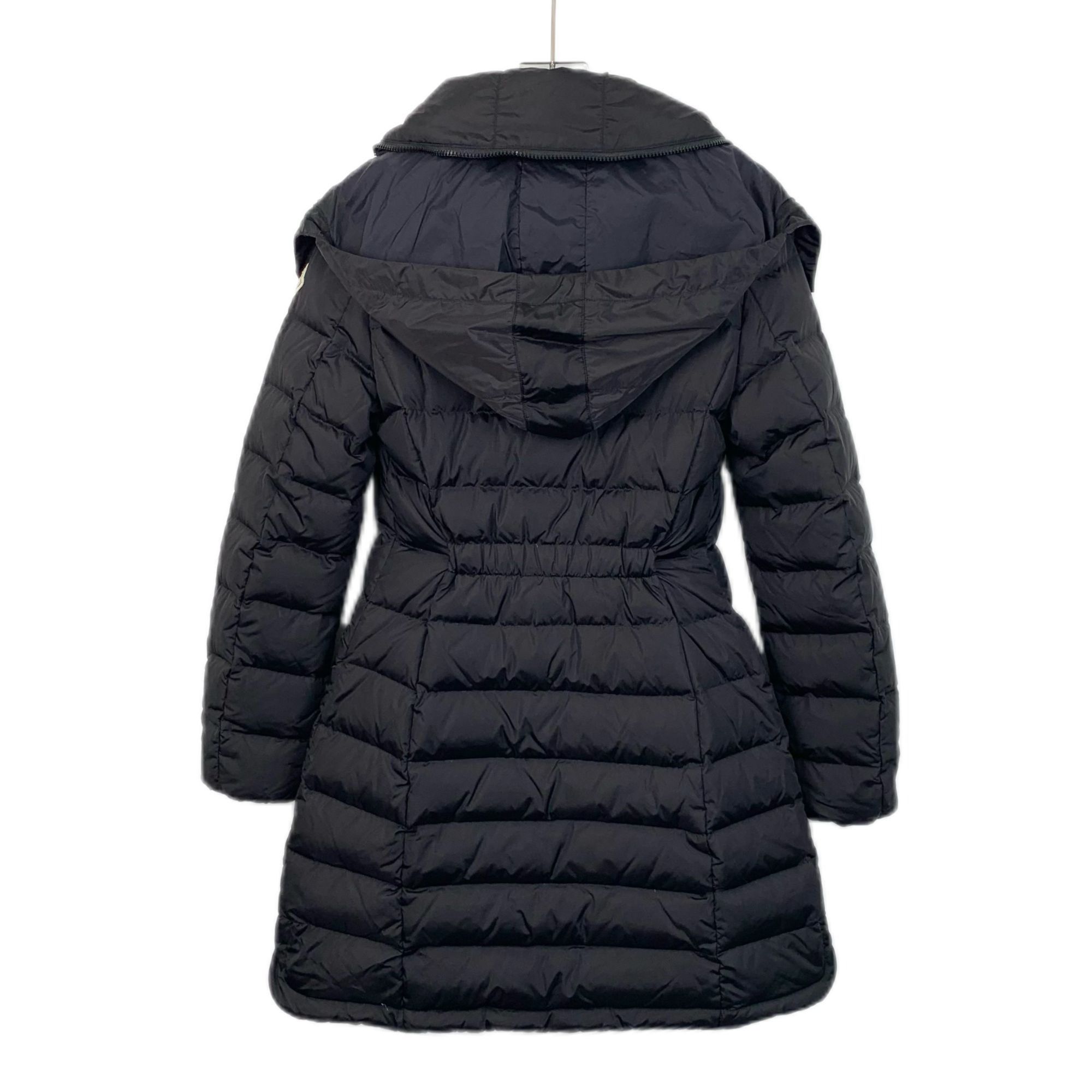 Moncler Moncler Flammette Black Hooded Quilted Down Jacket XS Size XS / US 0-2 / IT 36-38 - 8 Thumbnail