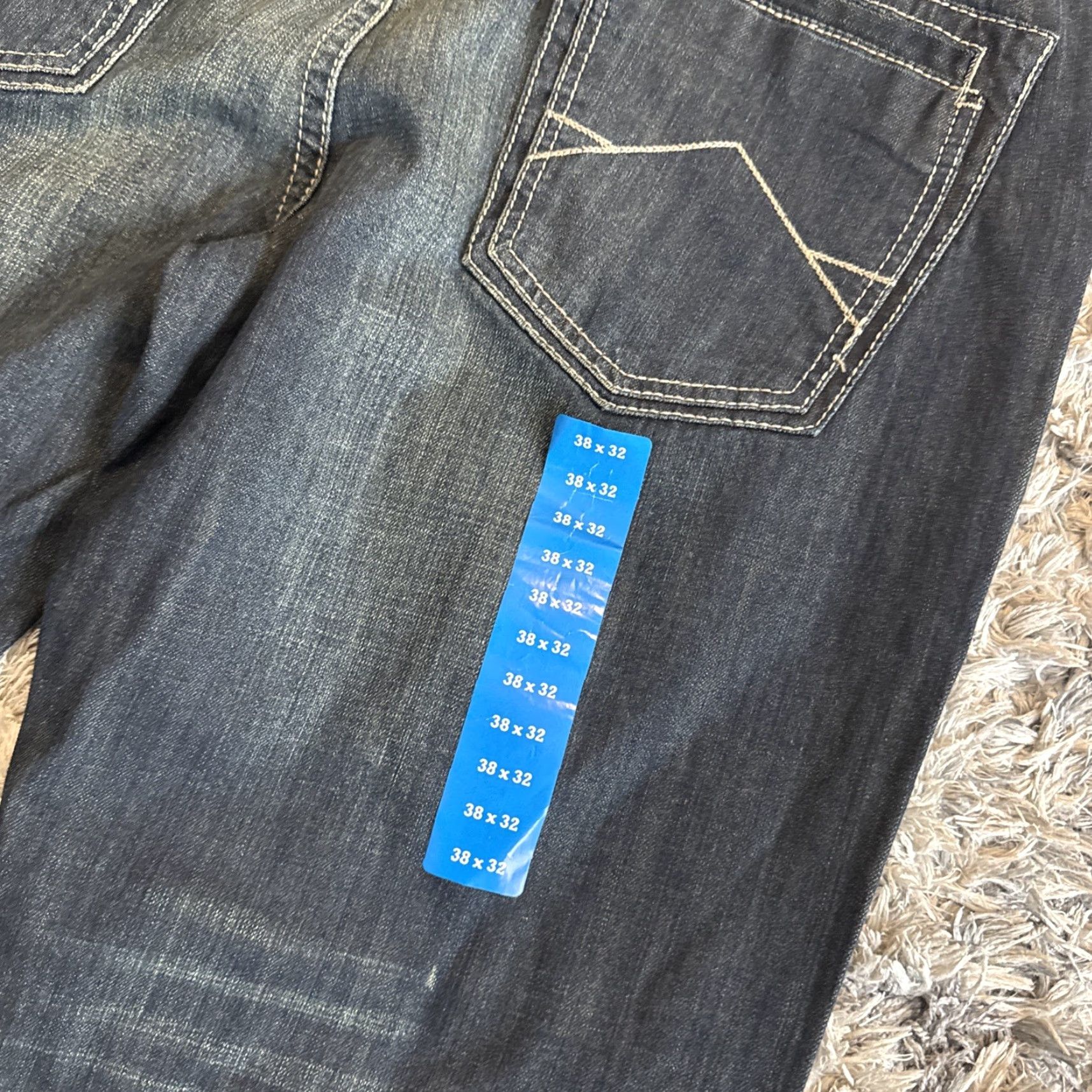 Vintage VINTAGE Axel Jeans Straight 00s Embroidered Blue Men’s 38x32 Y2K Style Shirt? Size US 38 / EU 54 - 2 Thumbnail