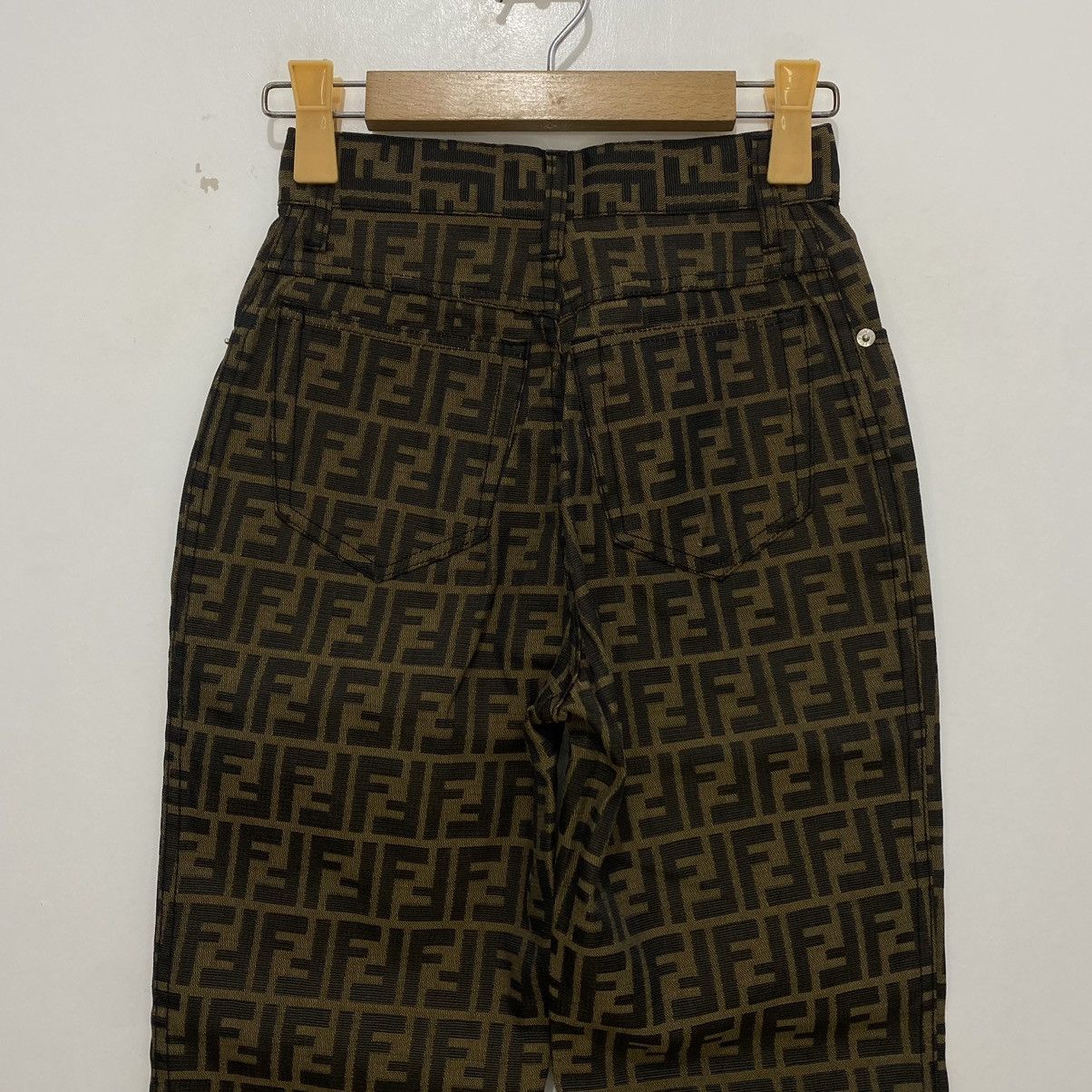Fendi Fendi Zucca Monogram Pants Size 23" - 2 Thumbnail