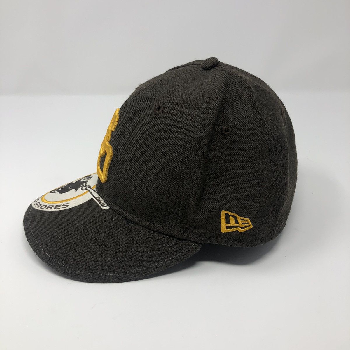 MLB × New Era New Era San Diego Padres MLB Fitted Hat Size 7 3/8 Size ONE SIZE - 4 Thumbnail