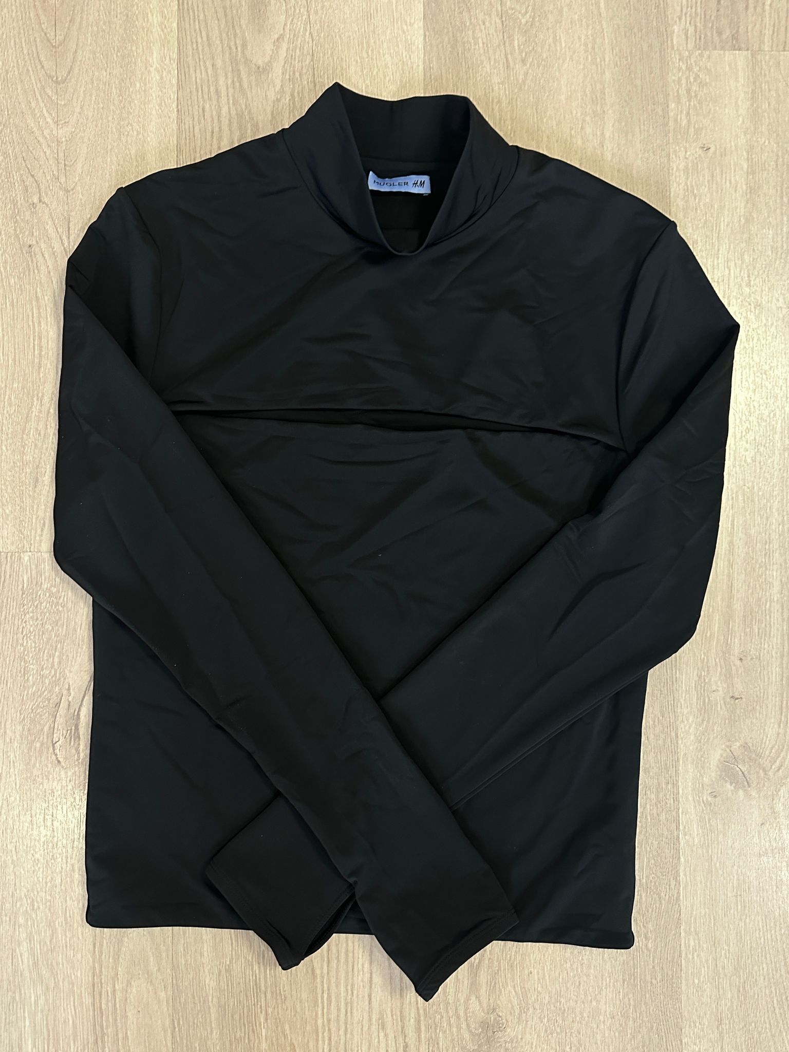 H&M x Mugler L/S Jersey Cut-Out