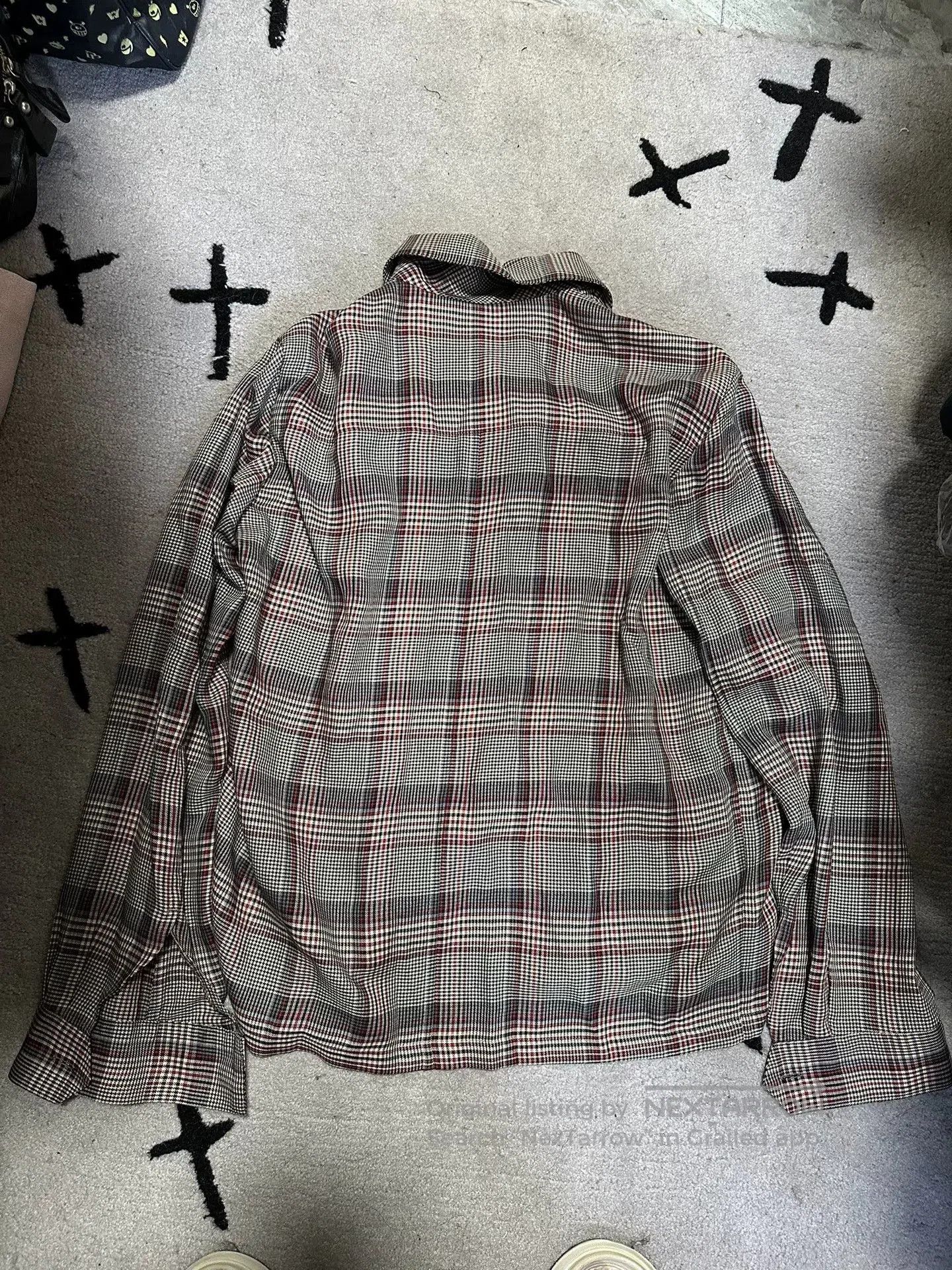 Undercover UNDERCOVER SS20 Plaid Shirt Jacket Grey. Size US L / EU 52-54 / 3 - 2 Thumbnail
