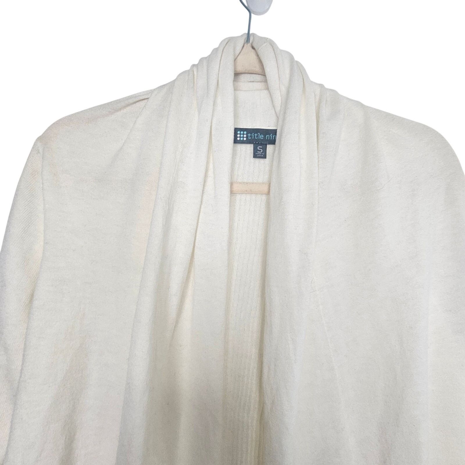 Titleist Title Nine Womens Merino Wool Cardigan Sweater Sz S Open Size S / US 4 / IT 40 - 2 Thumbnail