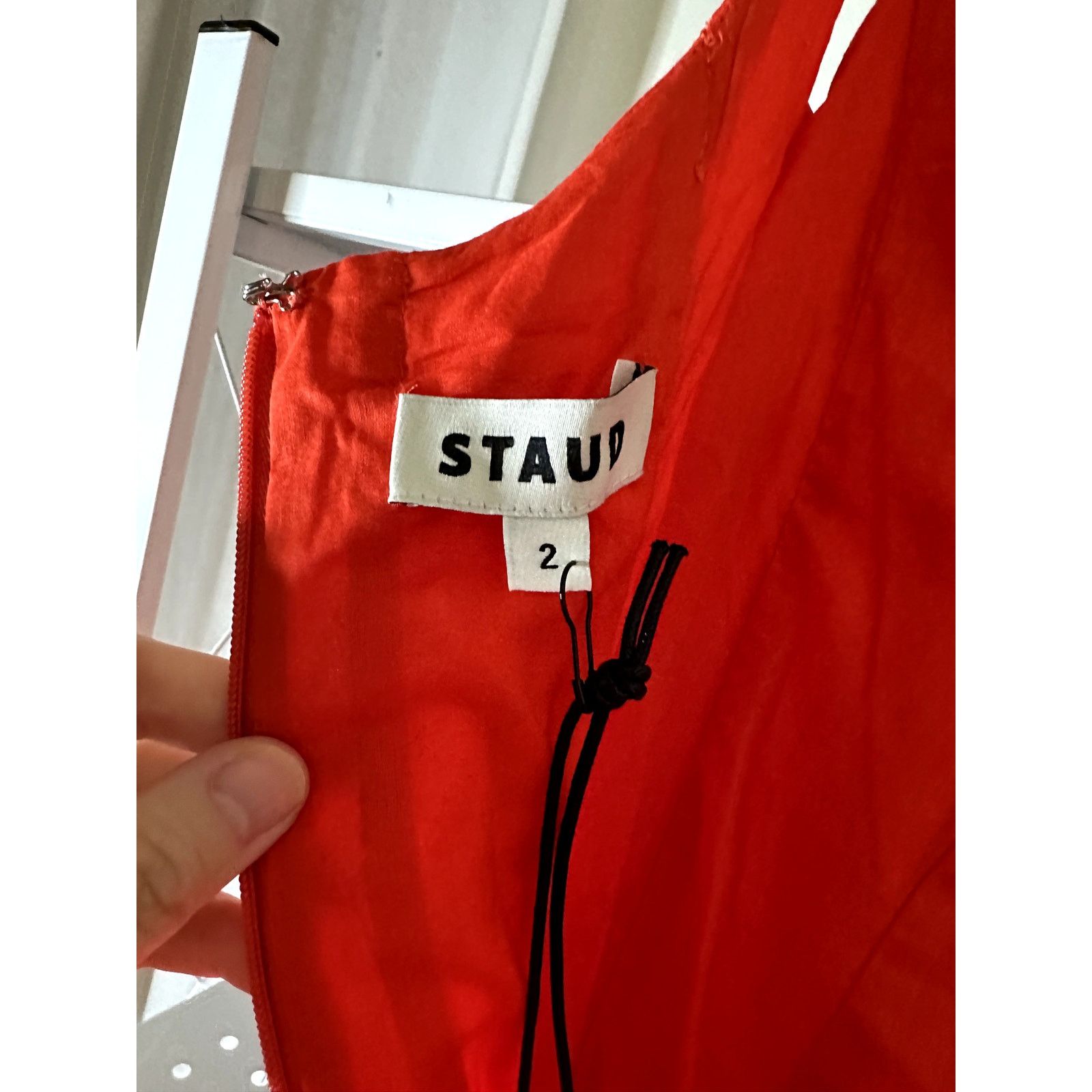 Staud STAUD Wells Dress in Orange 2 Size XS / US 0-2 / IT 36-38 - 4 Thumbnail