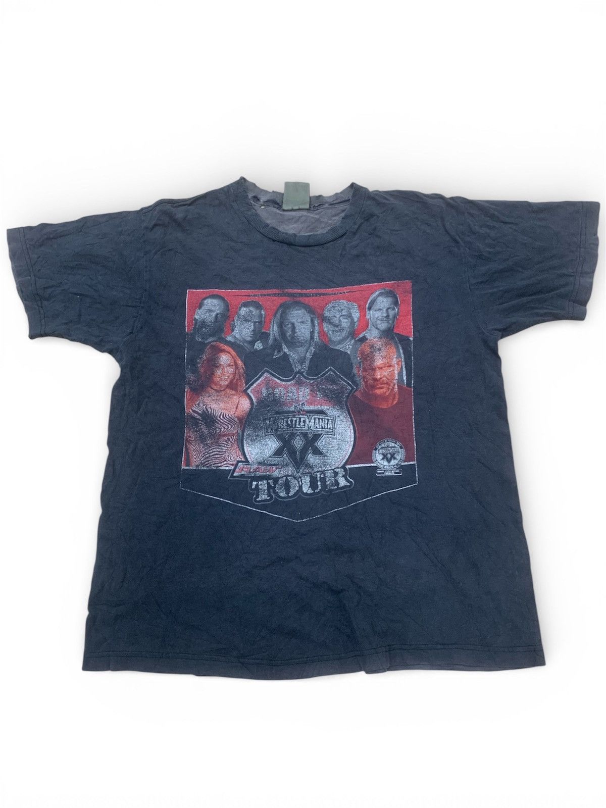 WWE Vintage WWE WrestleMania XX Tour T-Shirt (2004) stone cold Size US L / EU 52-54 / 3 - 1 Thumbnail
