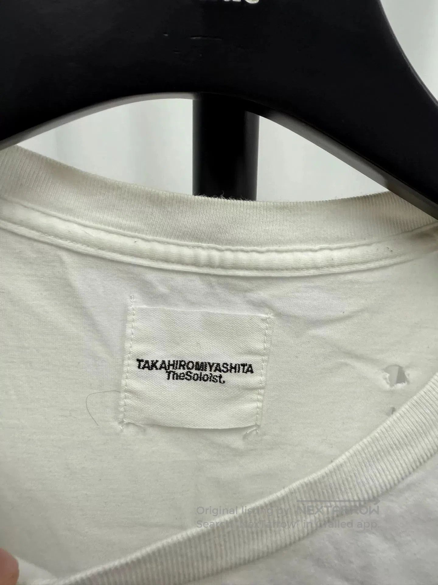 Comme des Garcons Homme Plus wild short sleeve t-shirt by The Soloist. Size US L / EU 52-54 / 3 - 4 Thumbnail