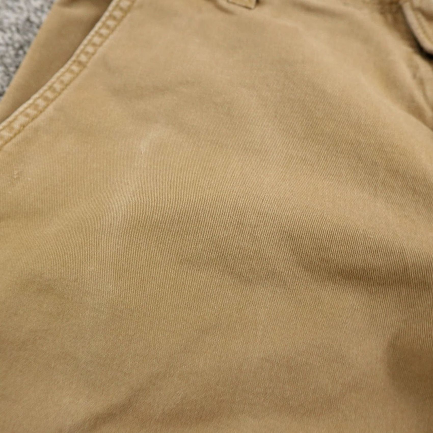 Vintage Urban Pipeline Pants Mens 30X30 Chino Slim Straight Brown Cotton Spandex Slim Straight Casual Workwear 30 Regular Mens Brown Size US 30 / EU 46 - 5 Thumbnail
