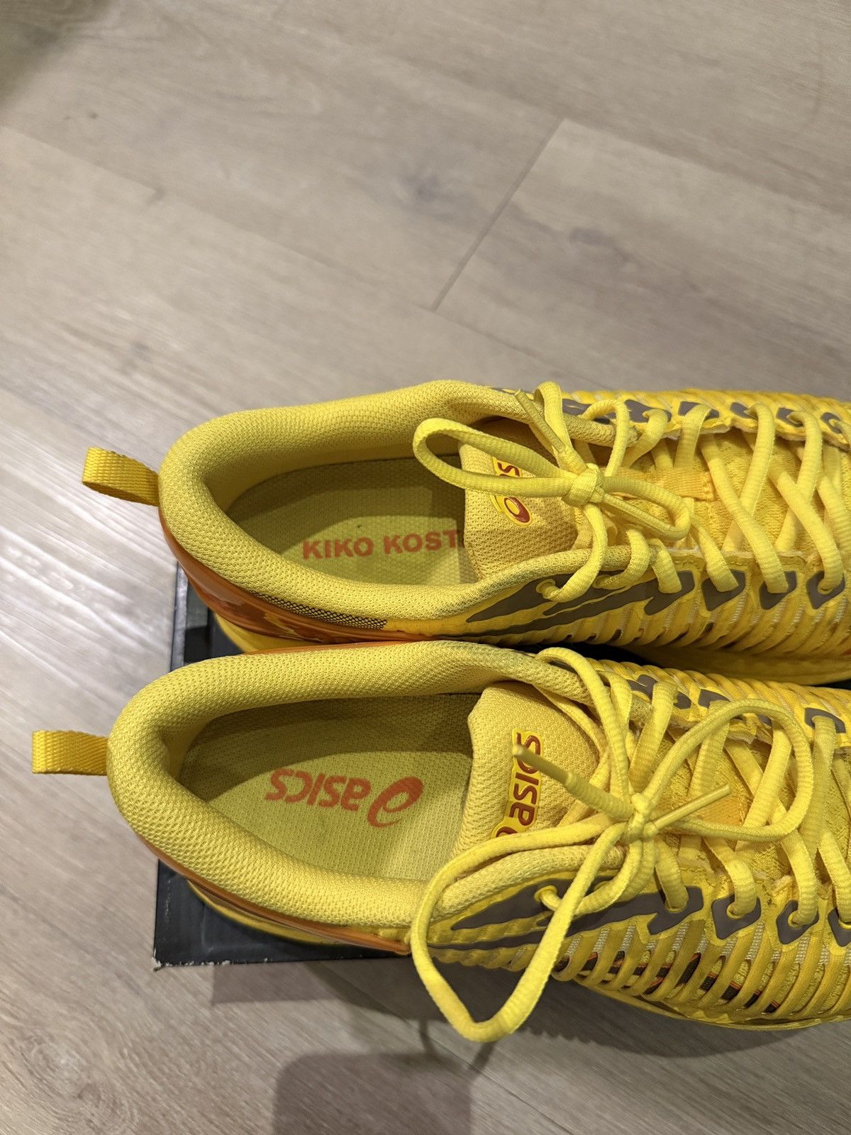 Asics × Kiko Kostadinov ASICS x Kiko Kostadinov Gel-Delva Yellow Size US 10 / EU 43 - 4 Thumbnail
