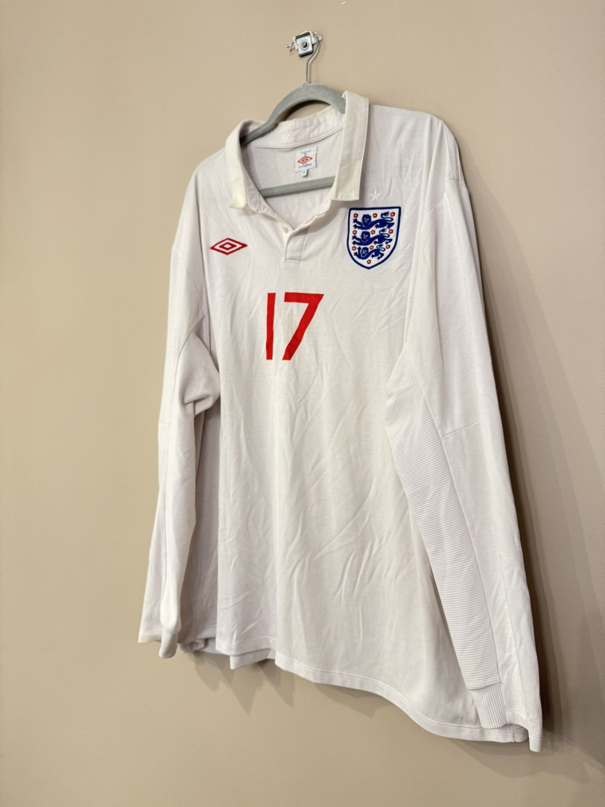 Umbro Umbro David Beckham England jersey World Cup 2010 Qualifier Size US XXL / EU 58 / 5 - 5 Thumbnail