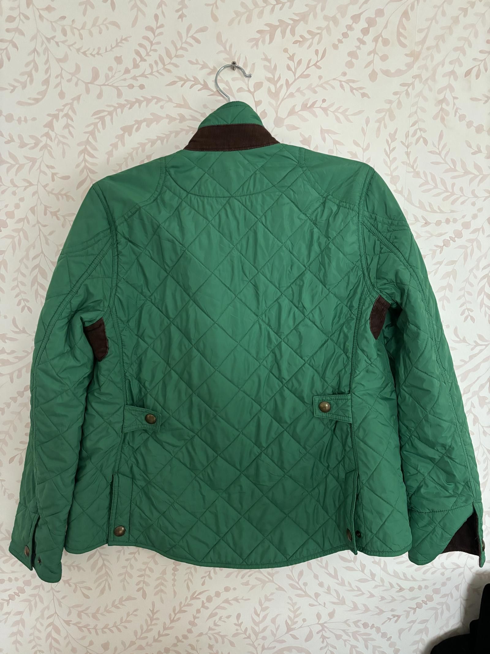 Polo Ralph Lauren Ralph Lauren Sport Quilted Green Jacket with Emblem Size S / US 4 / IT 40 - 5 Thumbnail