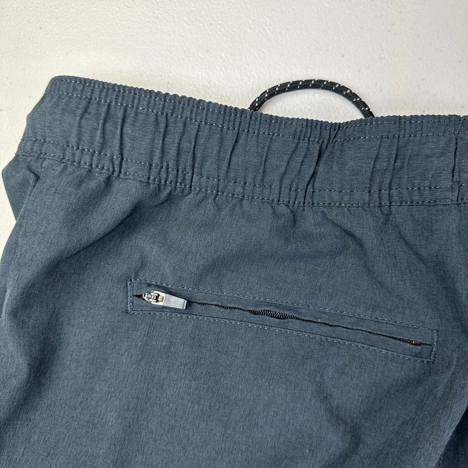 Other Nitrous Black Mens Stretch Shorts Black L Surf Zip Pocket Size US 34 / EU 50 - 4 Thumbnail