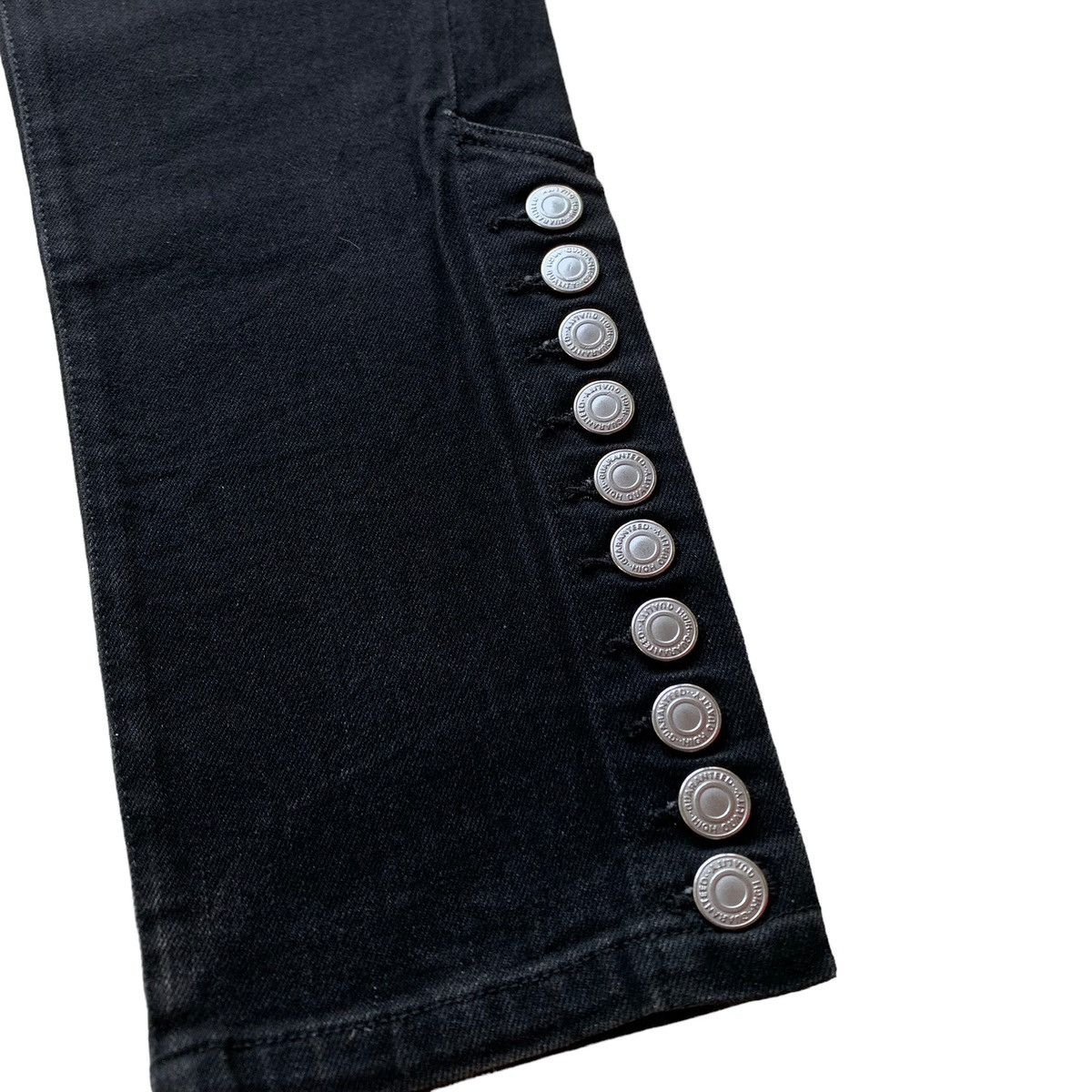 CABANE de ZUCCa Issey Miyake Archive Cabane De Zucca Button Leg Denim Pants Size US 34 / EU 50 - 4 Thumbnail